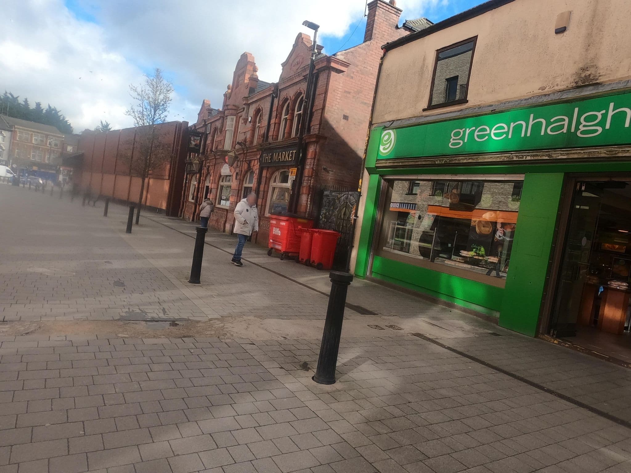 Street view near The Market Hotel, Farnworth — © tonys999 (CC BY-SA · Mapillary)
