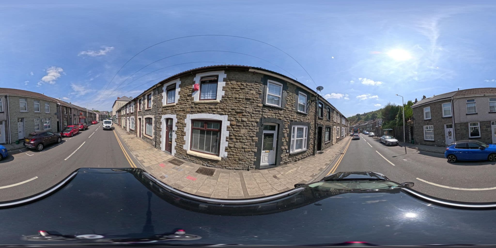 Street view near Ferndale Hotel, Rhondda — © MarksMap (CC BY-SA · Mapillary)