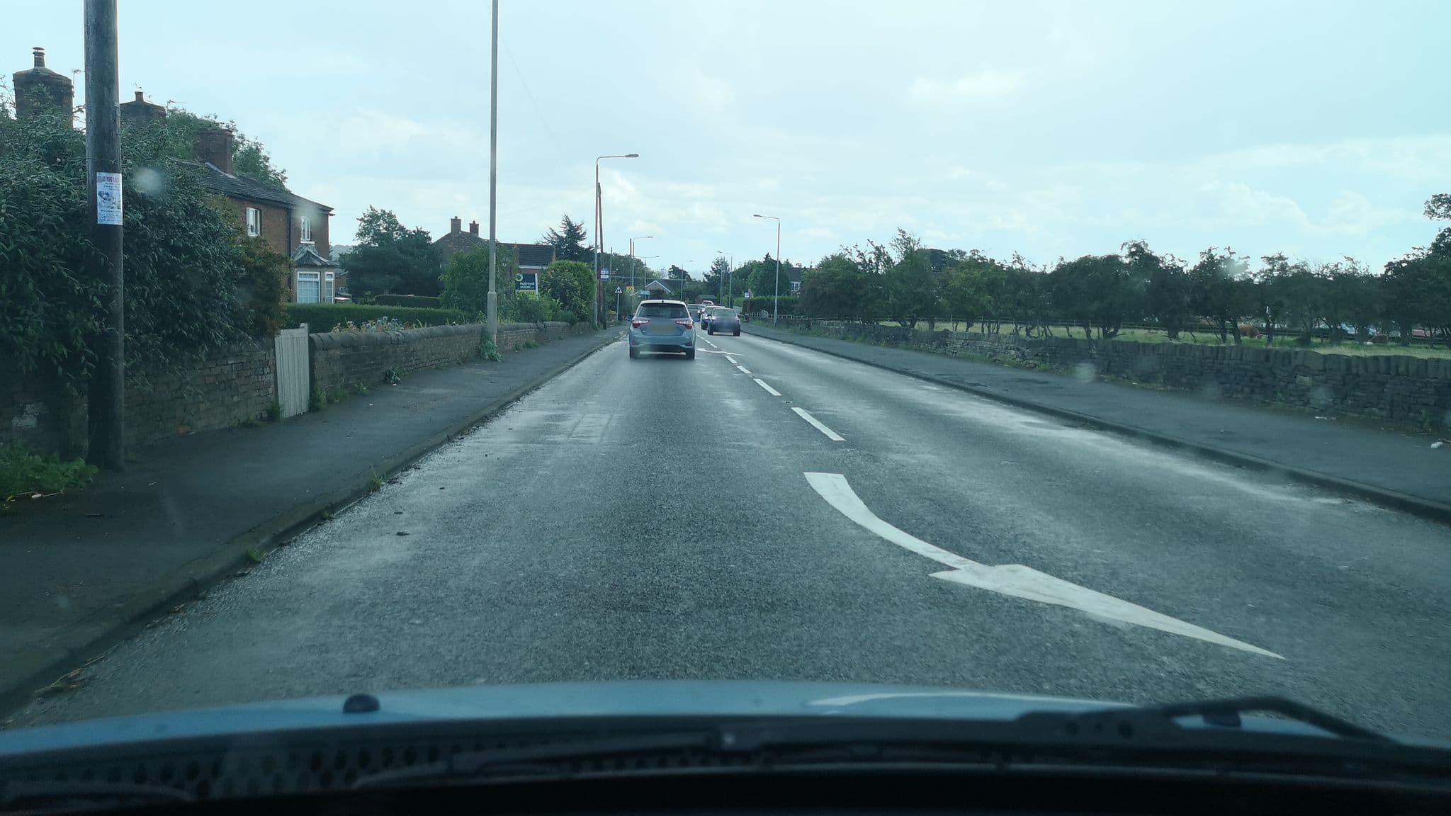 Street view near Woodpecker Cottage, Middlestown — © cuttlebug (CC BY-SA · Mapillary)
