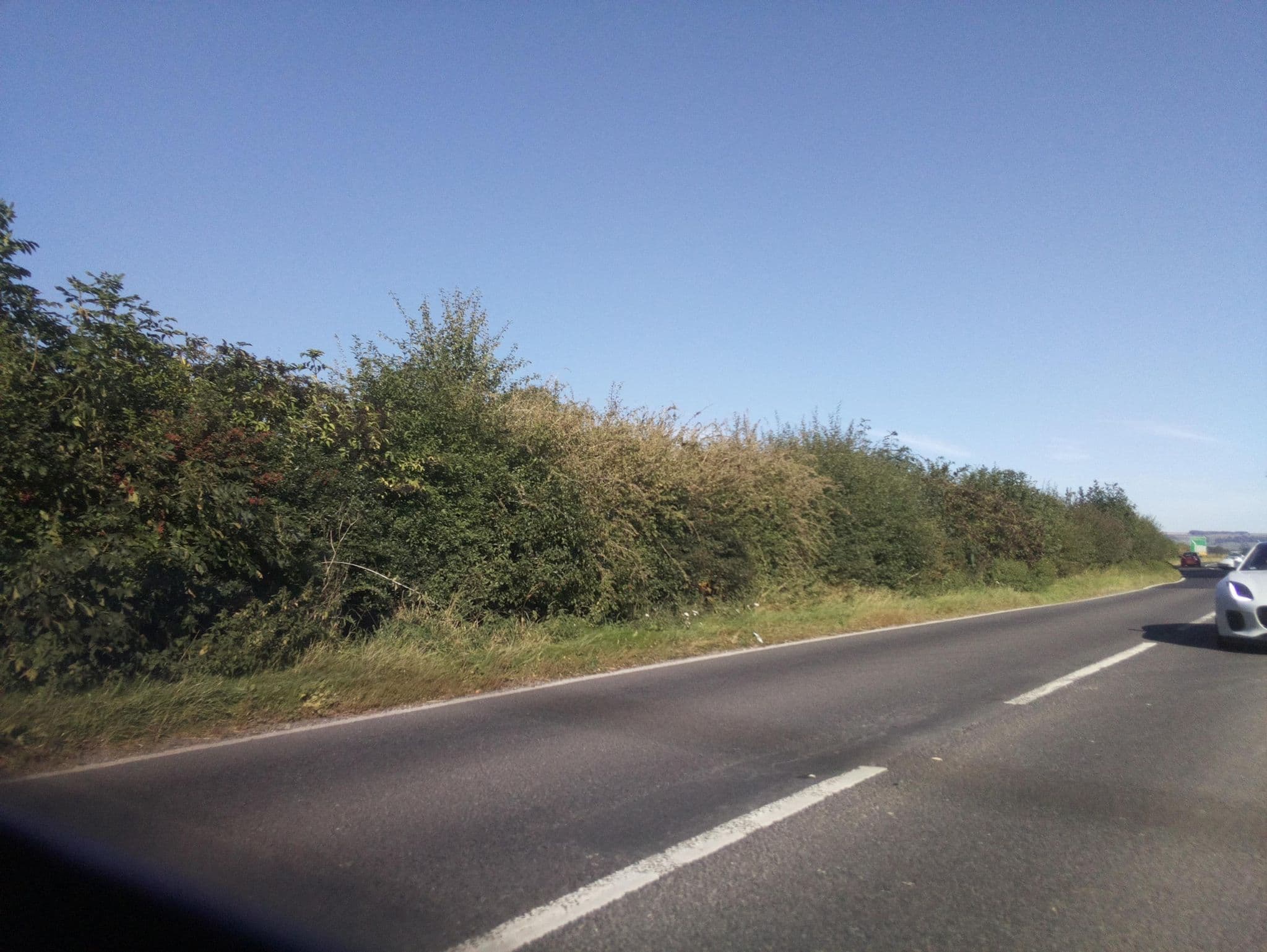 Street view near Jenson Cottage at 'This Is Not Here', Full Sutton — © southglos (CC BY-SA · Mapillary)