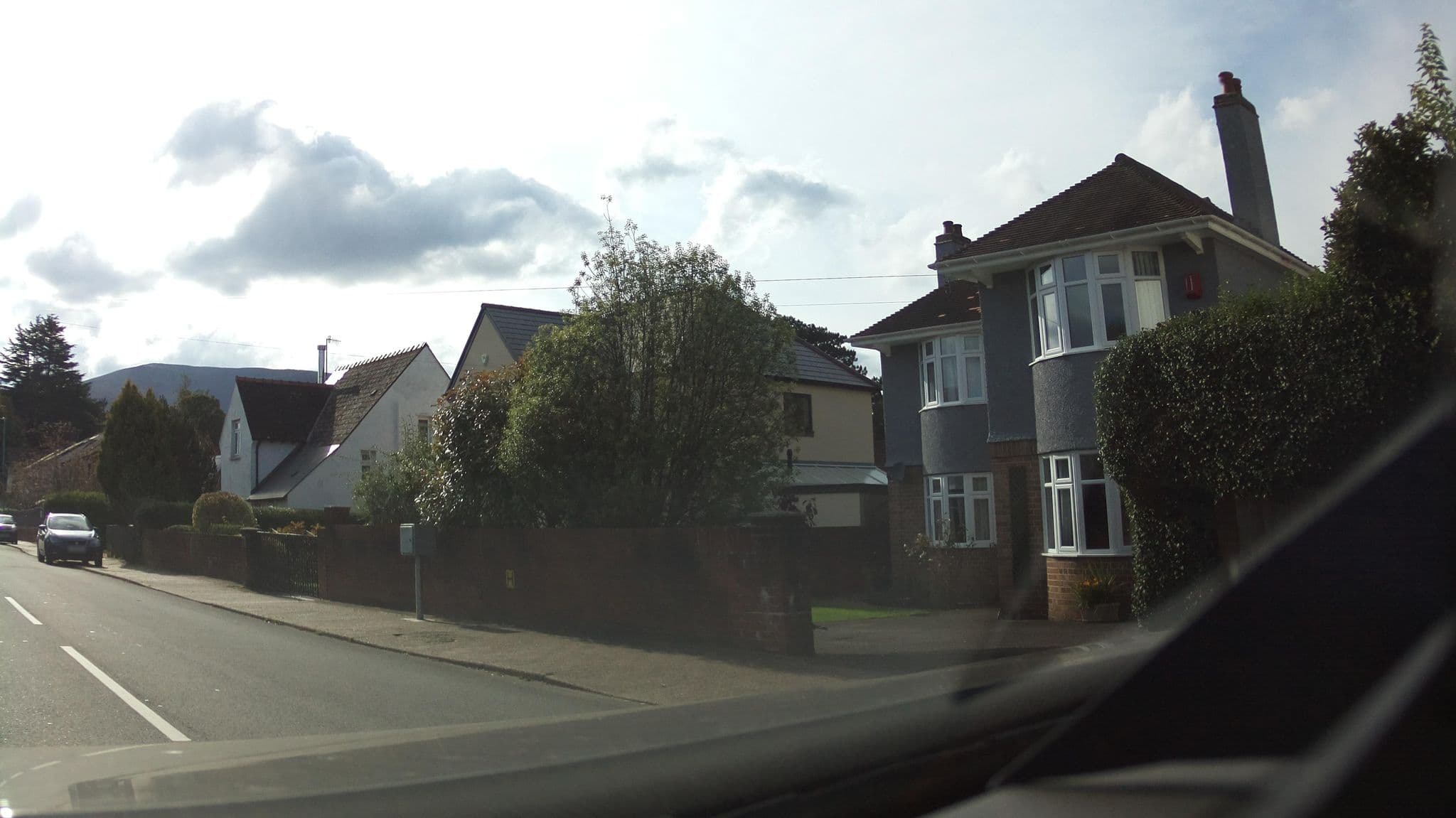 Street view near Park Guest House, Abergavenny — © southglos (CC BY-SA · Mapillary)