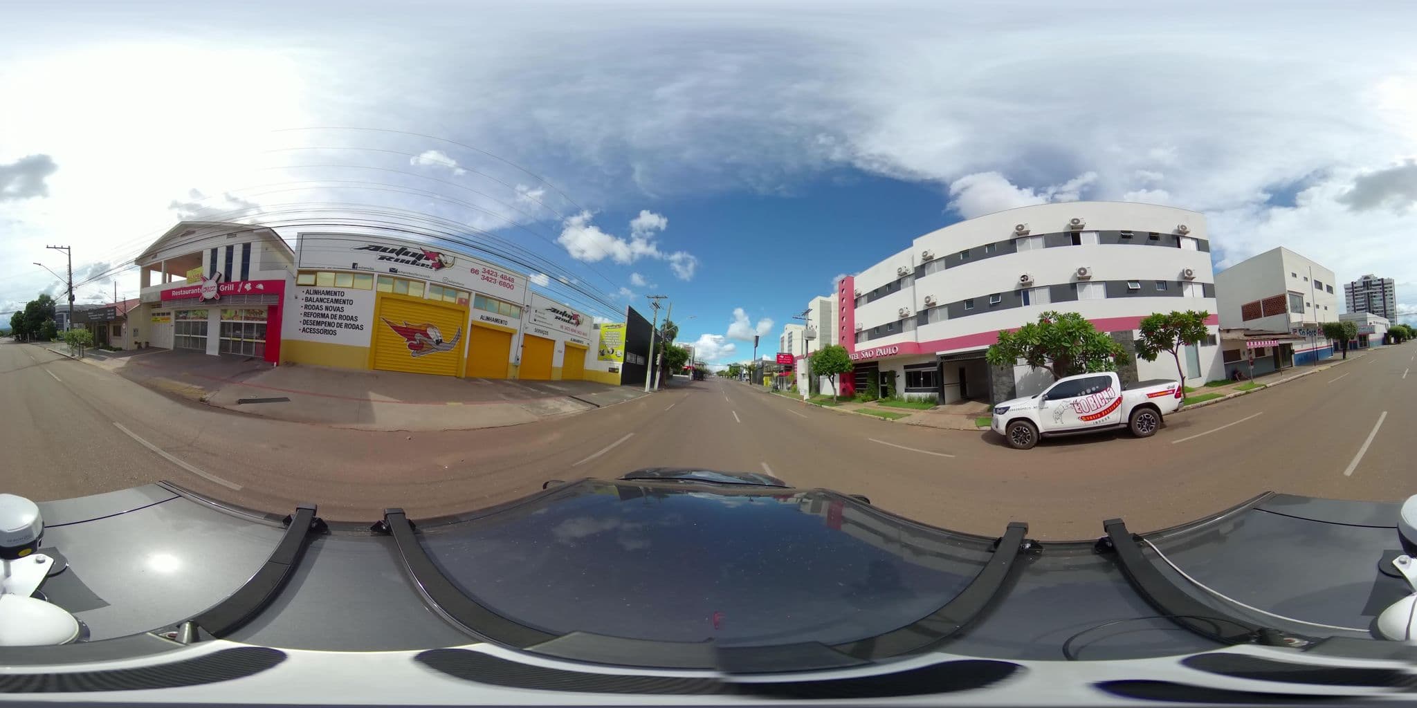 Street view near Hotel São Paulo, Rondonópolis — © PMR (CC BY-SA · Mapillary)