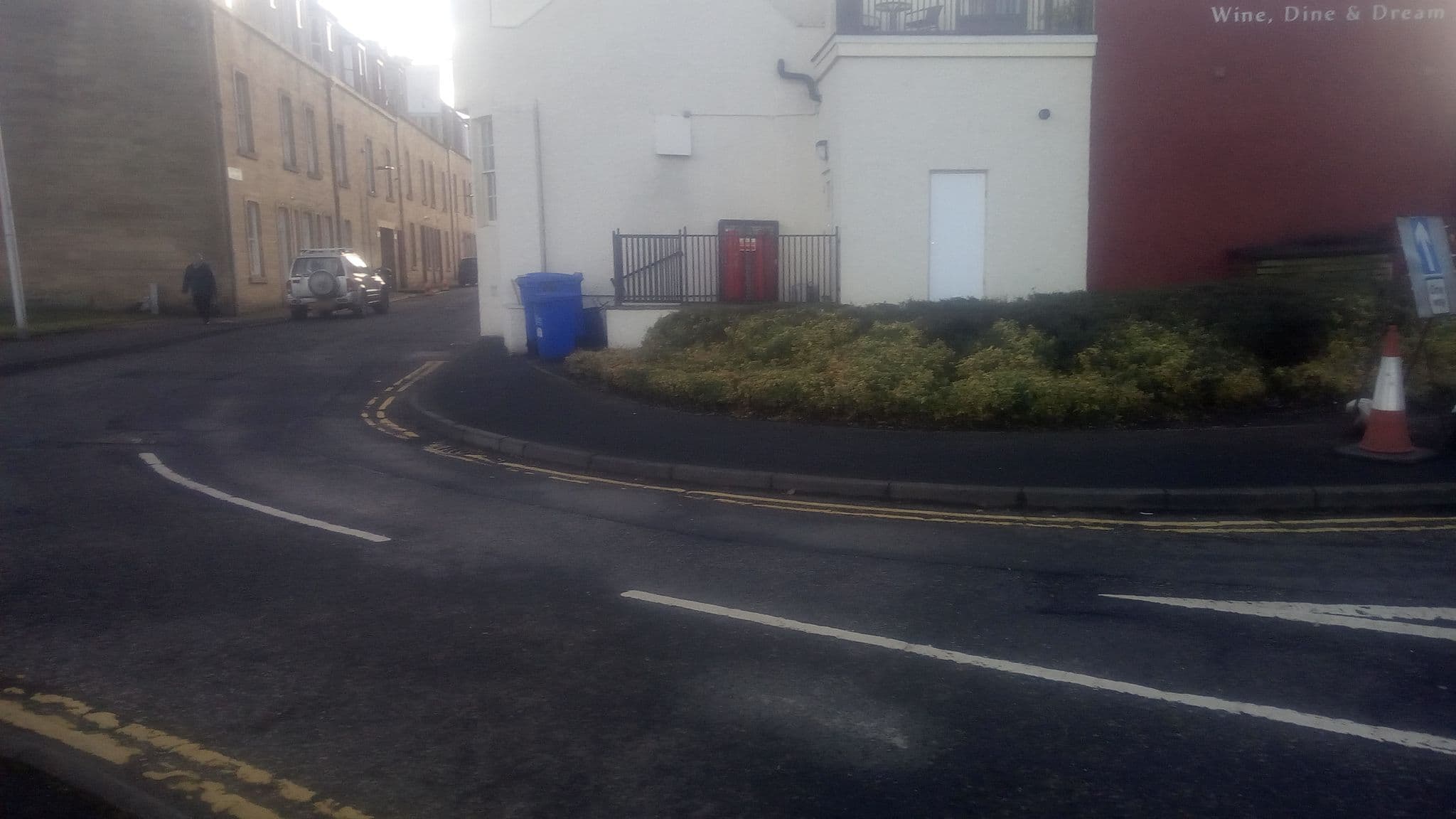 Street view near The Capon Tree Town House, Jedburgh — © victuallers (CC BY-SA · Mapillary)