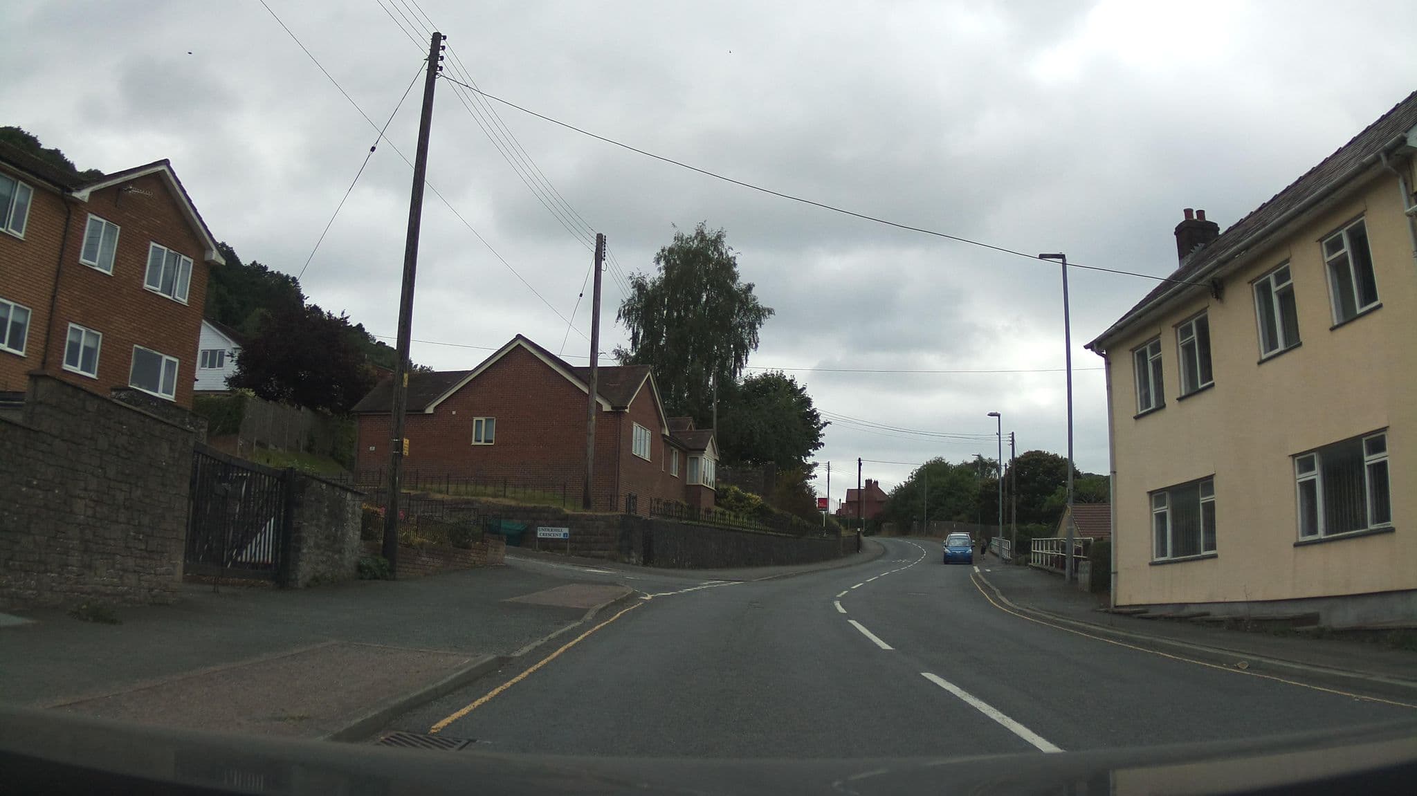 Street view near Brooks Cottage Knighton, Knighton — © southglos (CC BY-SA · Mapillary)