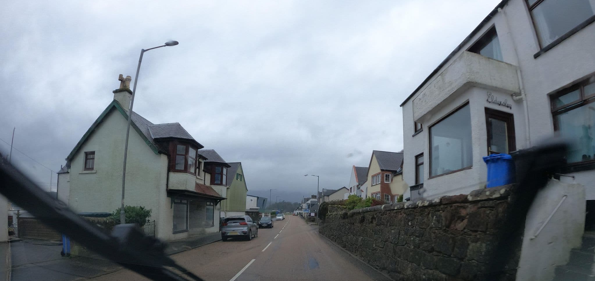 Street view near Stonewater House Bed and Breakfast, Lamlash — © hobgoblin (CC BY-SA · Mapillary)