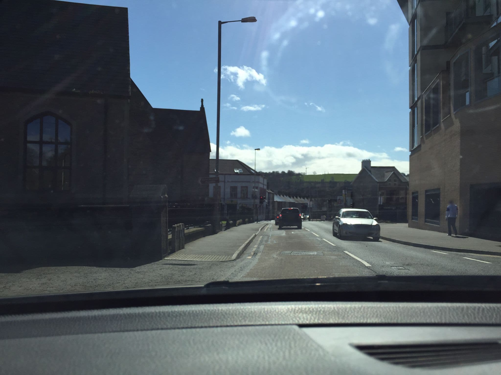 Street view near Derrin Guest House, Larne — © mackerski (CC BY-SA · Mapillary)