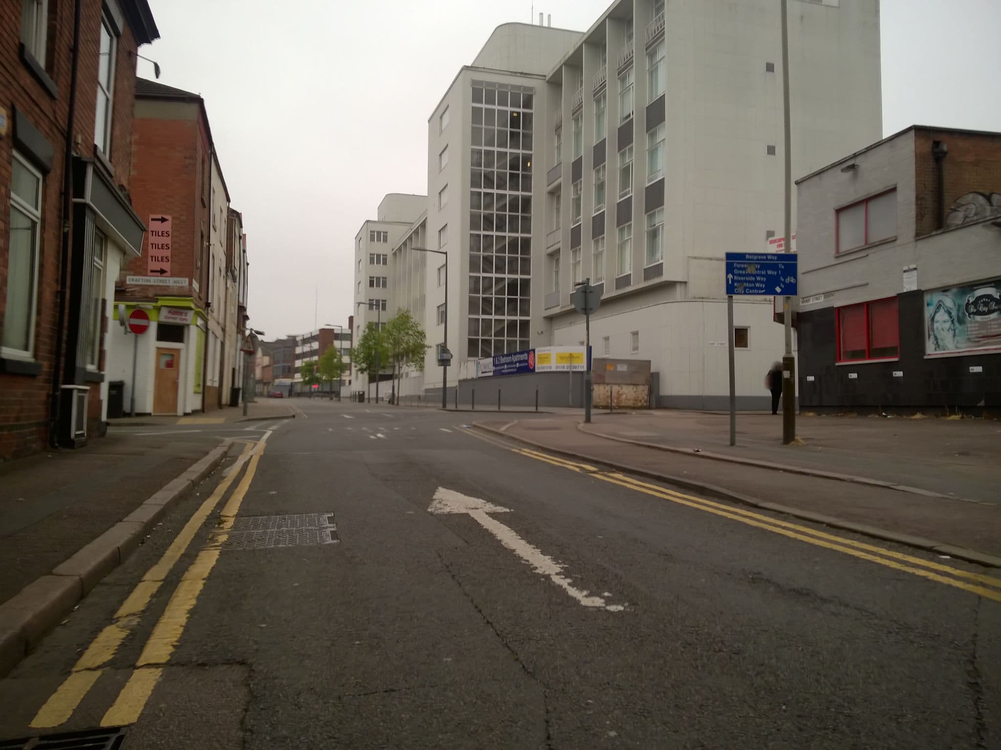 Street view near De City Suite Venue, Leicester — © toby (CC BY-SA · Mapillary)