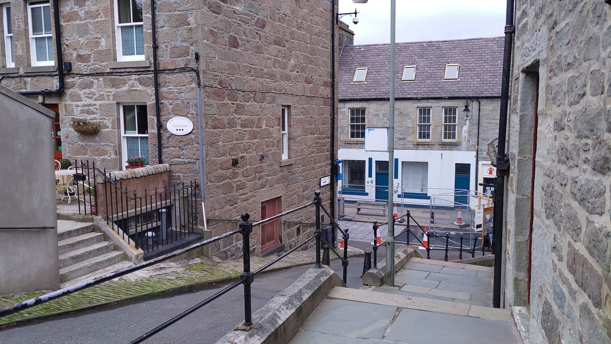 Street view near Fort Charlotte Guest House, Lerwick — © tonys999 (CC BY-SA · Mapillary)