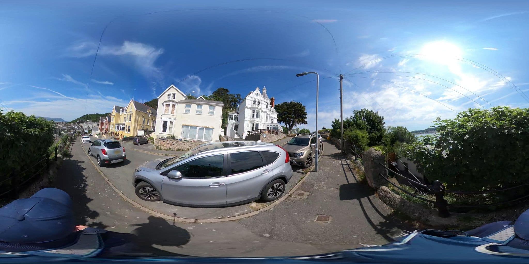 Street view near Waverley Hotel, Llandudno