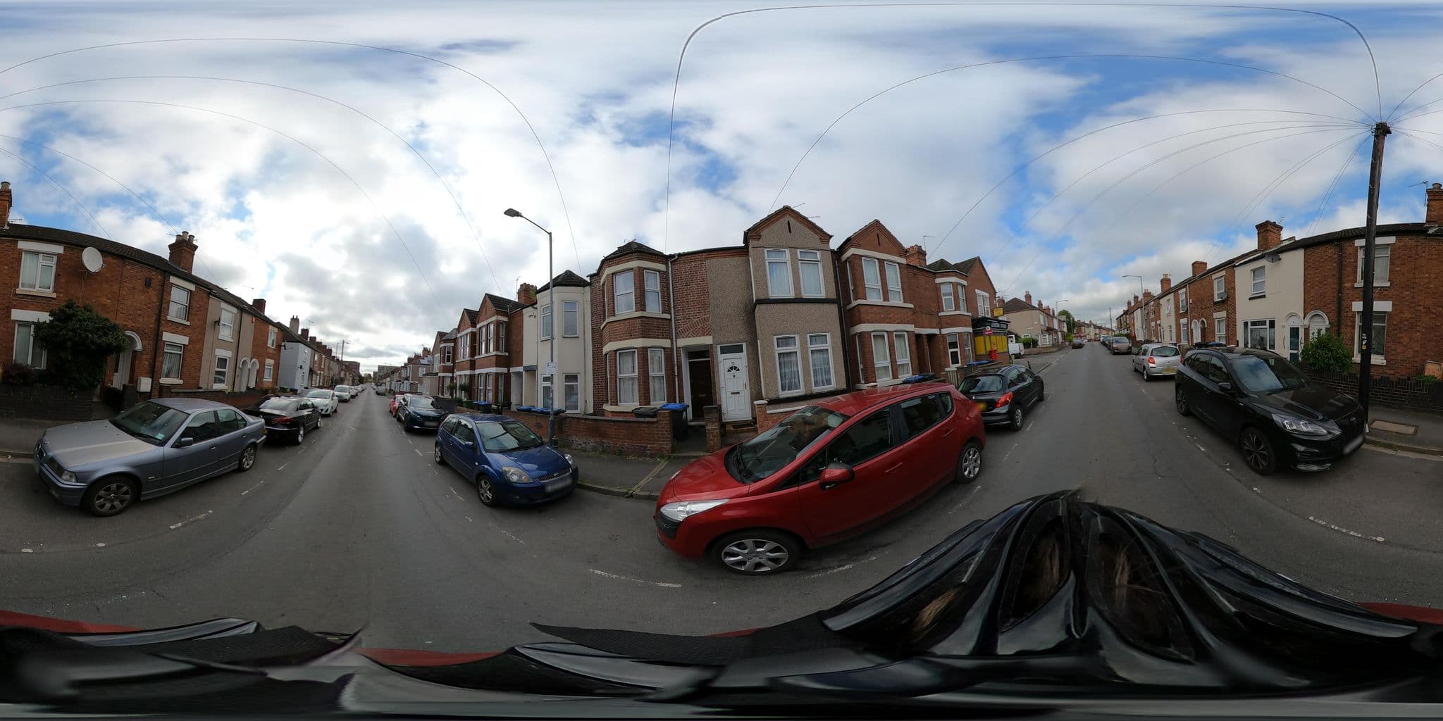 Street view near Brand New Townhouse In Rugby, Rugby — © gness (CC BY-SA · Mapillary)