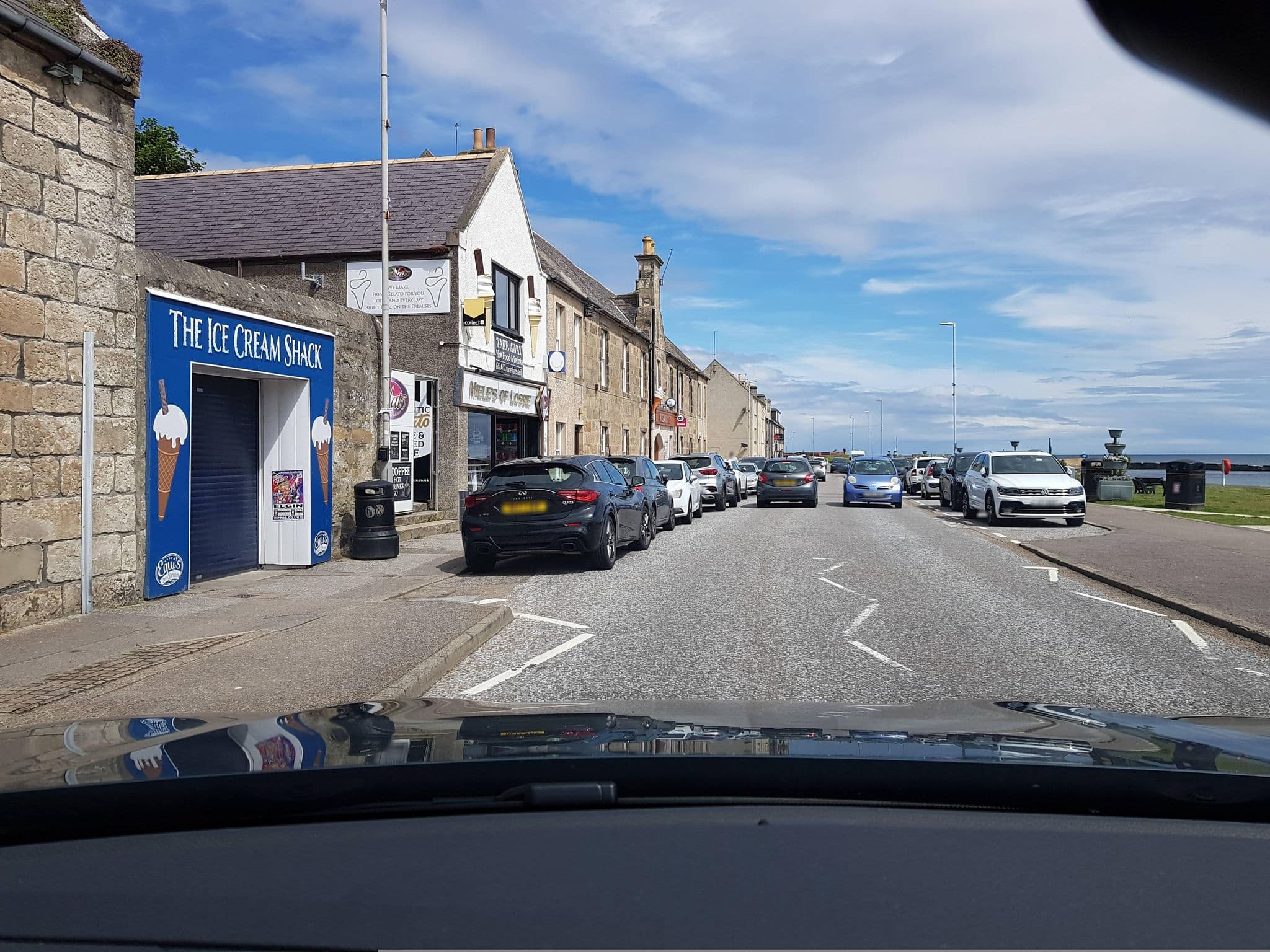 Street view near The Lookout Lossiemouth, Lossiemouth — © toho (CC BY-SA · Mapillary)