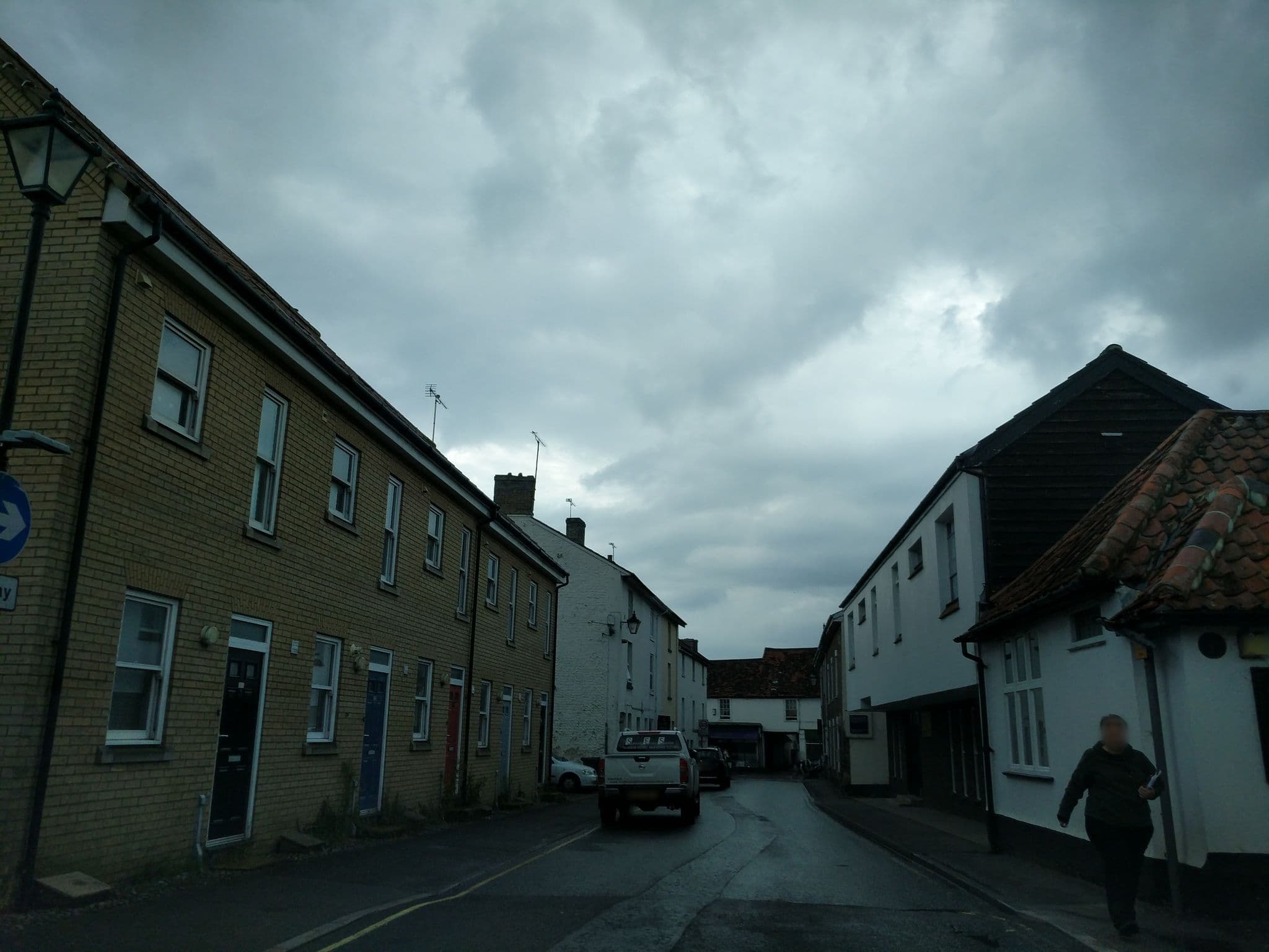 Street view near Bell Hotel, Mildenhall — © adam2 (CC BY-SA · Mapillary)