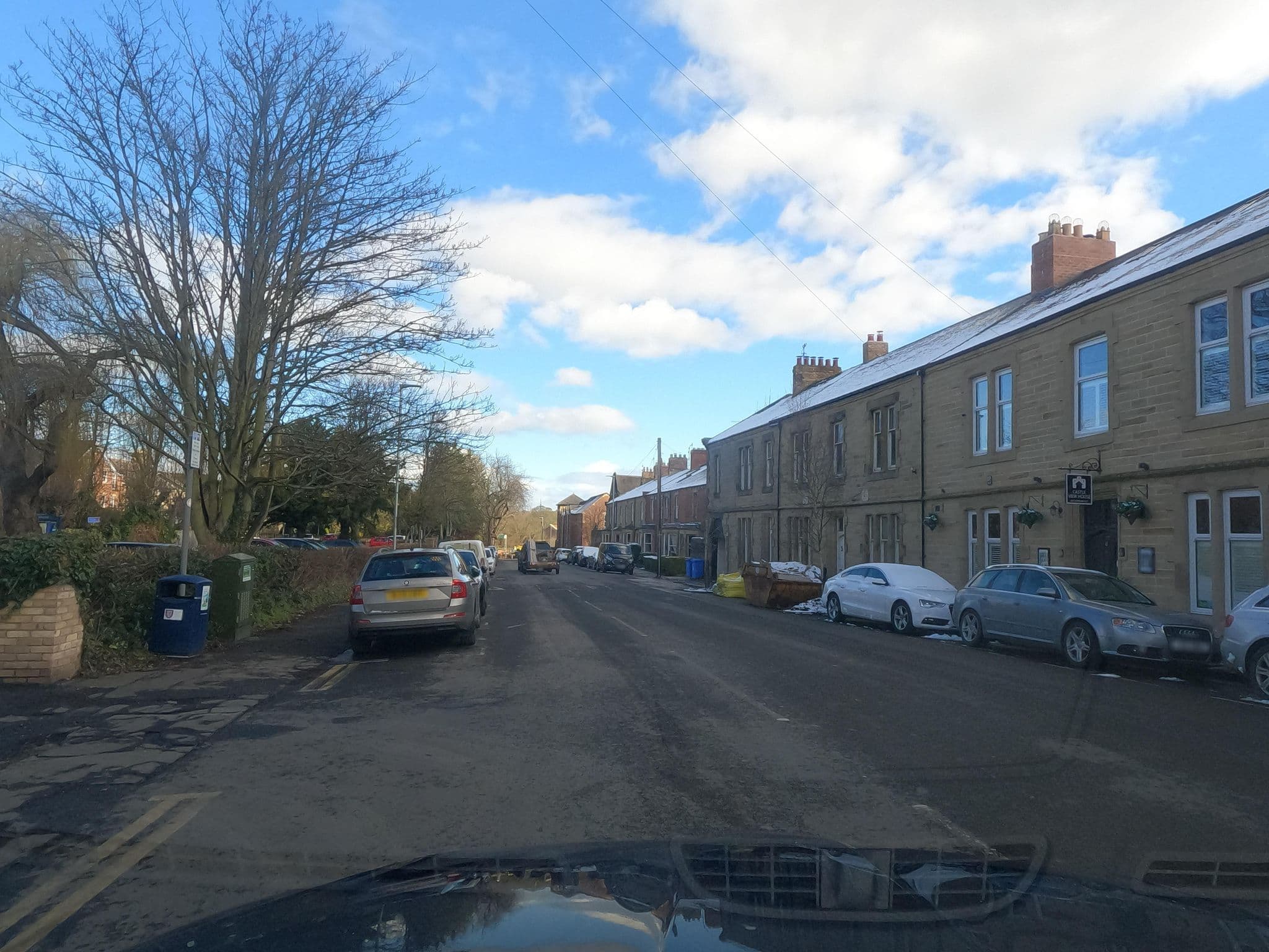 Street view near Castle View House Bed and Breakfast, Morpeth — © floatingboater (CC BY-SA · Mapillary)