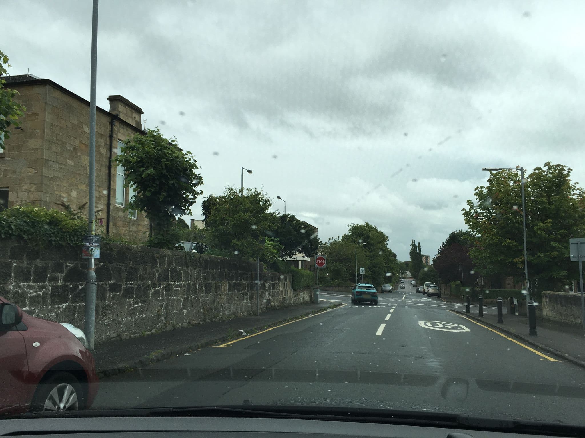 Street view near Moorings Hotel, Motherwell — © mackerski (CC BY-SA · Mapillary)