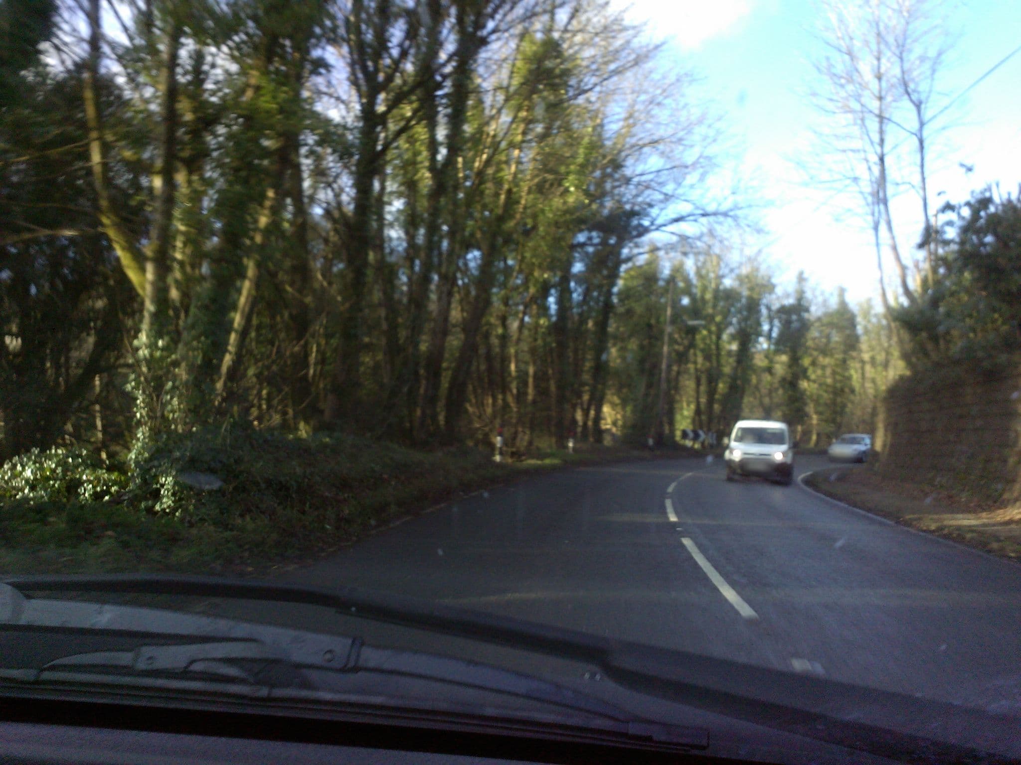 Street view near Lower lodge holiday home, St Austell — © severecci (CC BY-SA · Mapillary)