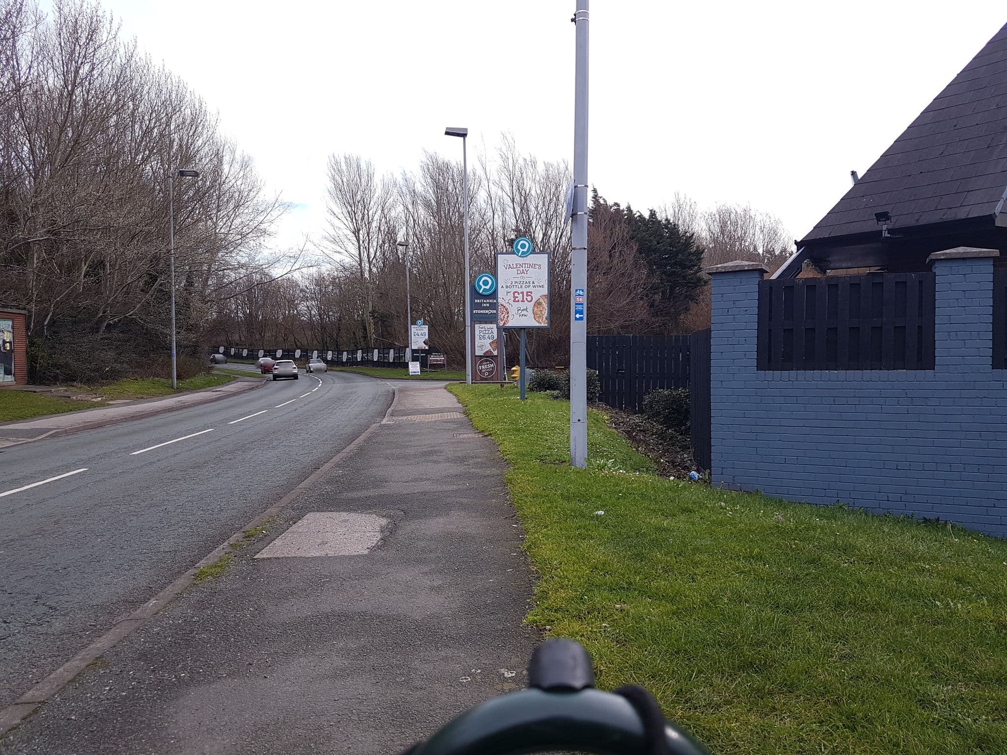 Street view near The Britannia Inn, Dingle — © cyclestreets (CC BY-SA · Mapillary)