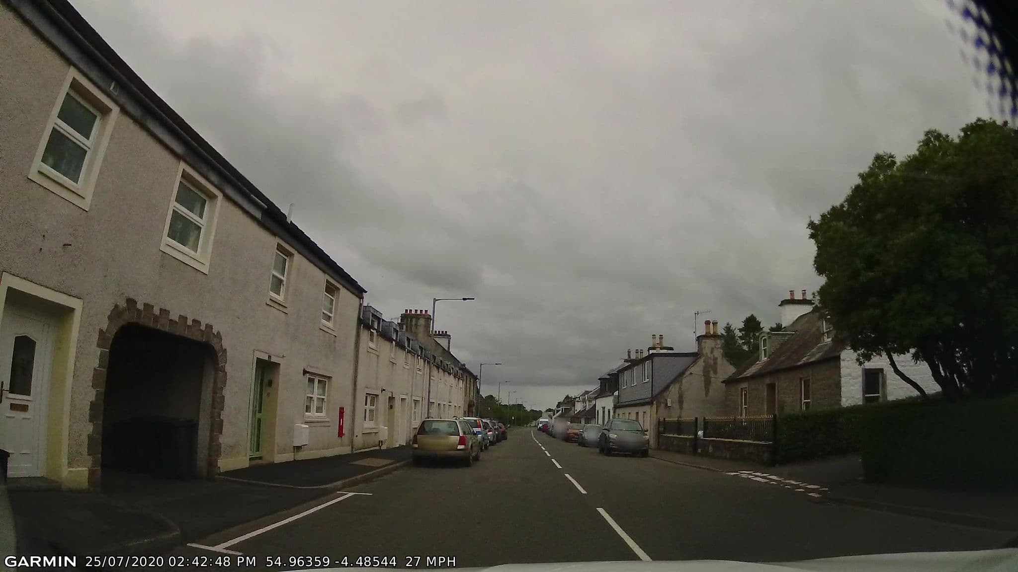 Street view near Brewery House, Newton Stewart — © gmc (CC BY-SA · Mapillary)