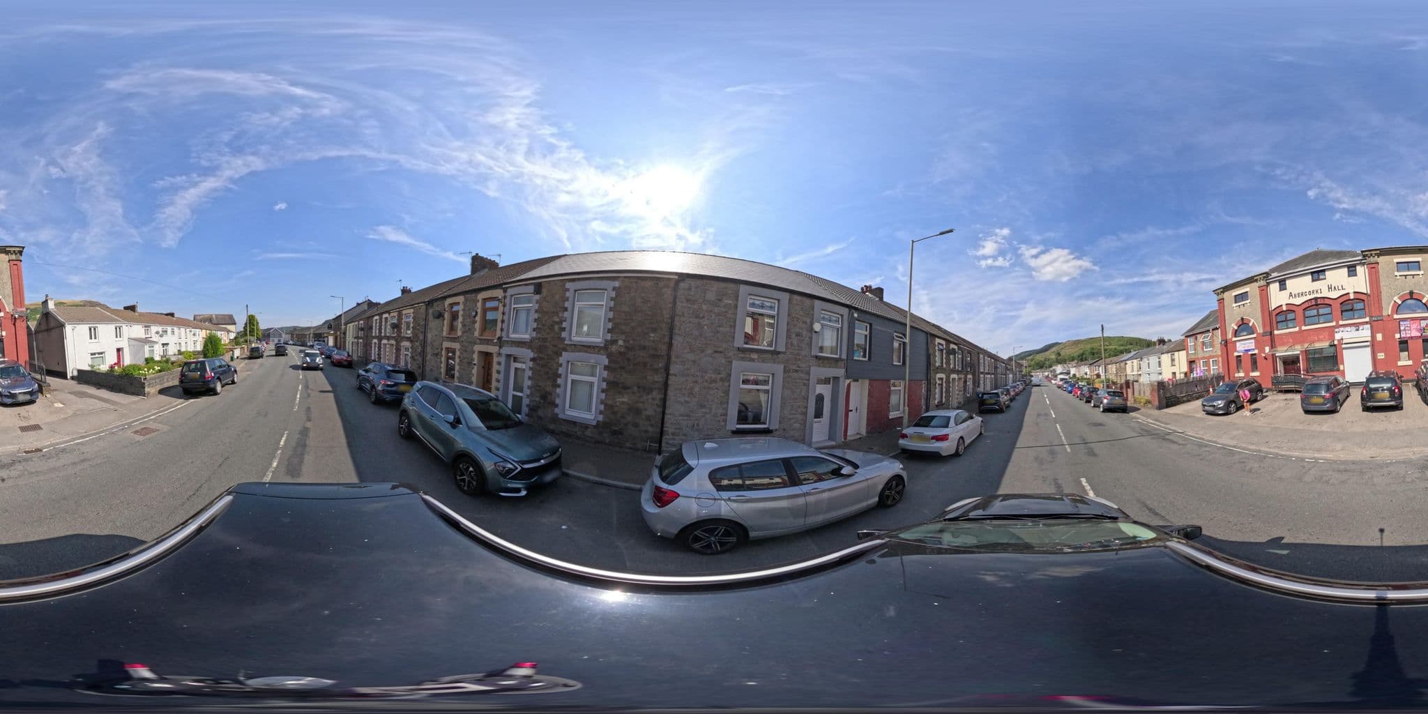 Street view near The Flamingo Cabaret Showbar, Treorchy — © MarksMap (CC BY-SA · Mapillary)