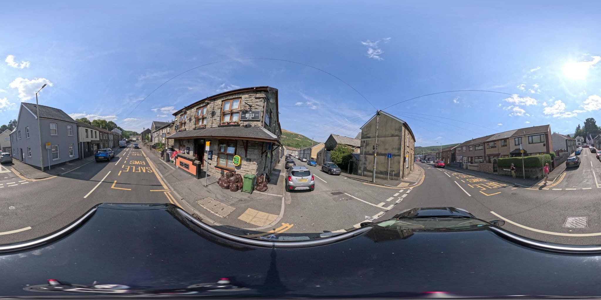 Street view near Gelli Hotel, Pentre — © MarksMap (CC BY-SA · Mapillary)