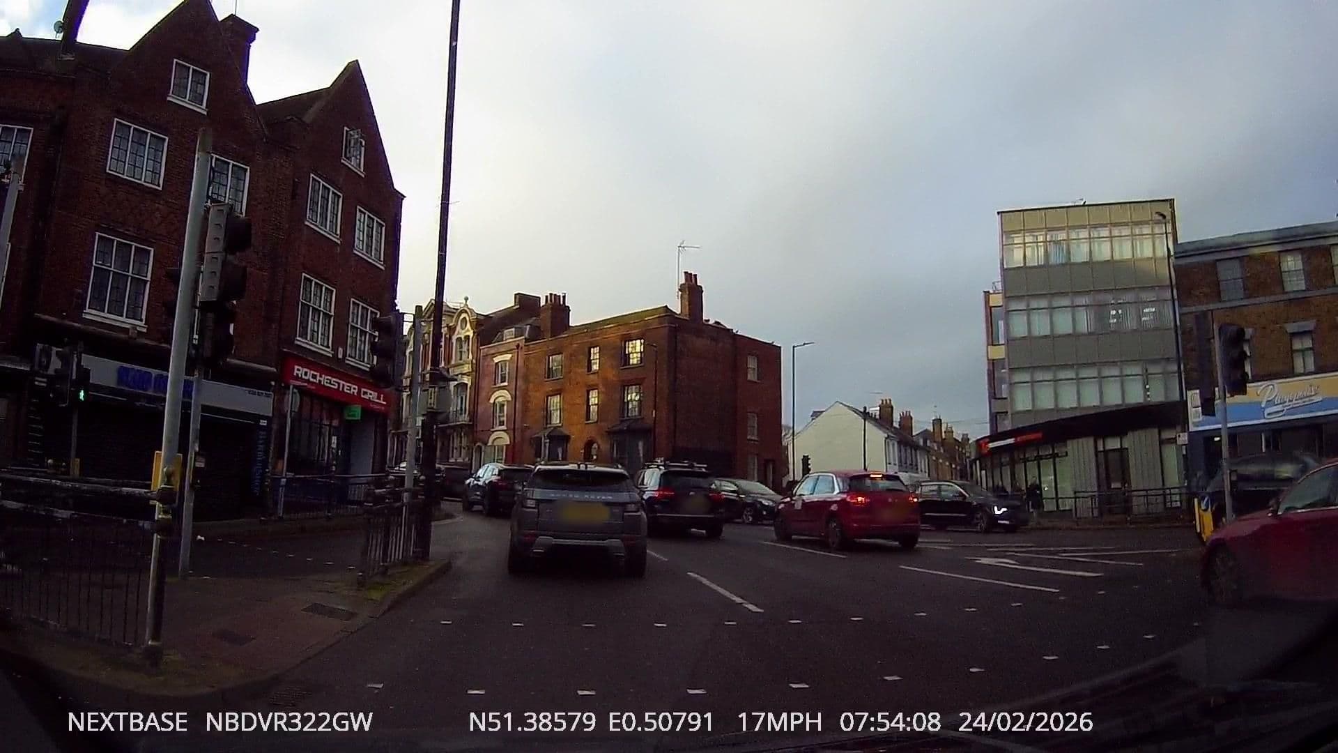 Street view near Magees B&B, Rochester — © tallguy (CC BY-SA · Mapillary)