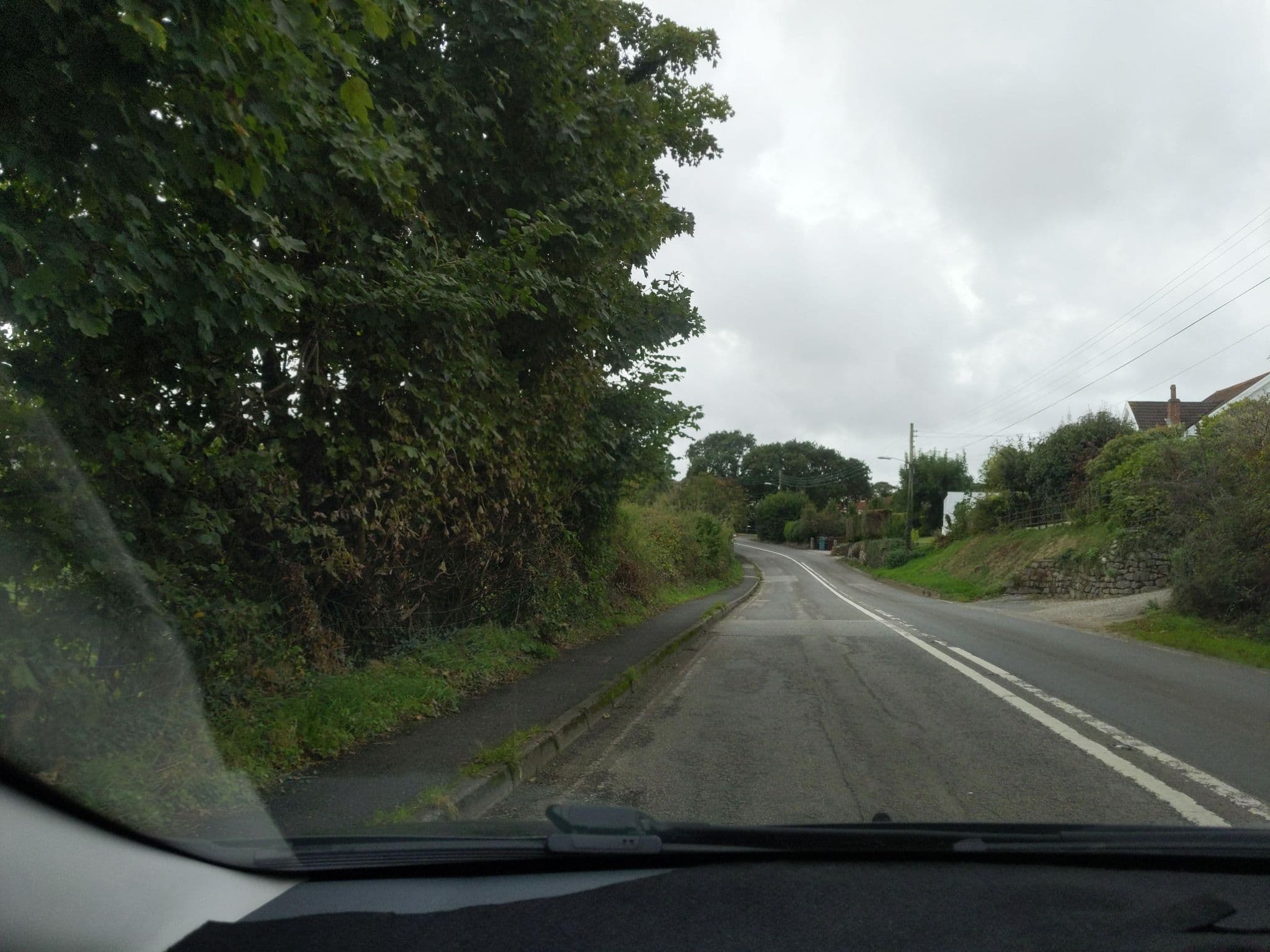 Street view near Halwyn Retreat - Entire Place, St Austell — © WaggyDog (CC BY-SA · Mapillary)