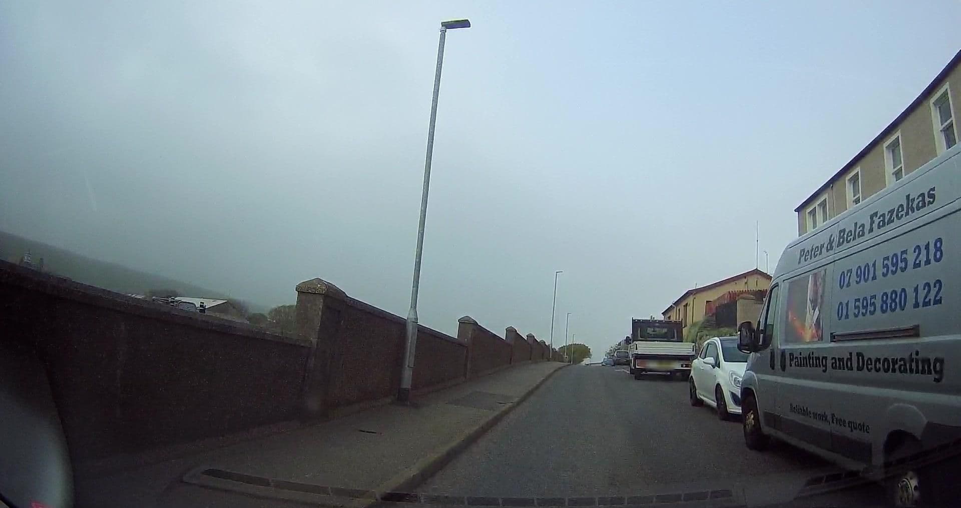Street view near Midshore Guest House, Scalloway — © tallguy (CC BY-SA · Mapillary)