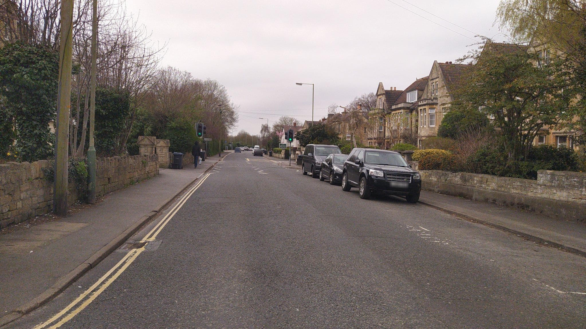 Street view near Maxine & Tommy B & B, Trowbridge — © noid (CC BY-SA · Mapillary)