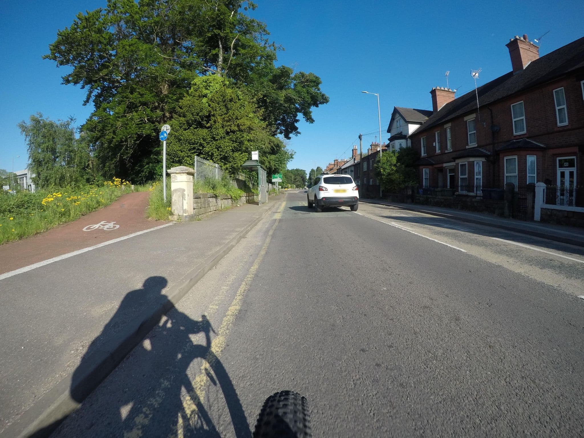 Street view near Cameron Lodge, Stafford — © mfk (CC BY-SA · Mapillary)