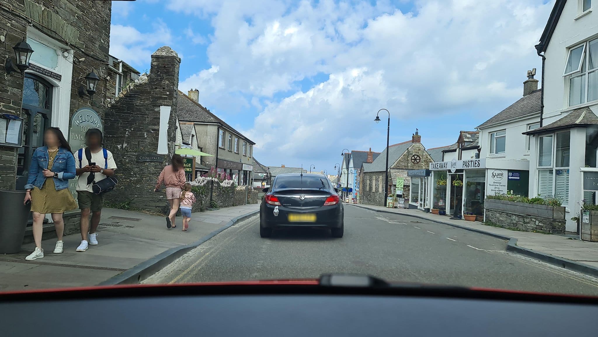 Street view near Tintagel Arms Bed and Breakfast - Small Double Room, Tintagel — © alexanderar (CC BY-SA · Mapillary)