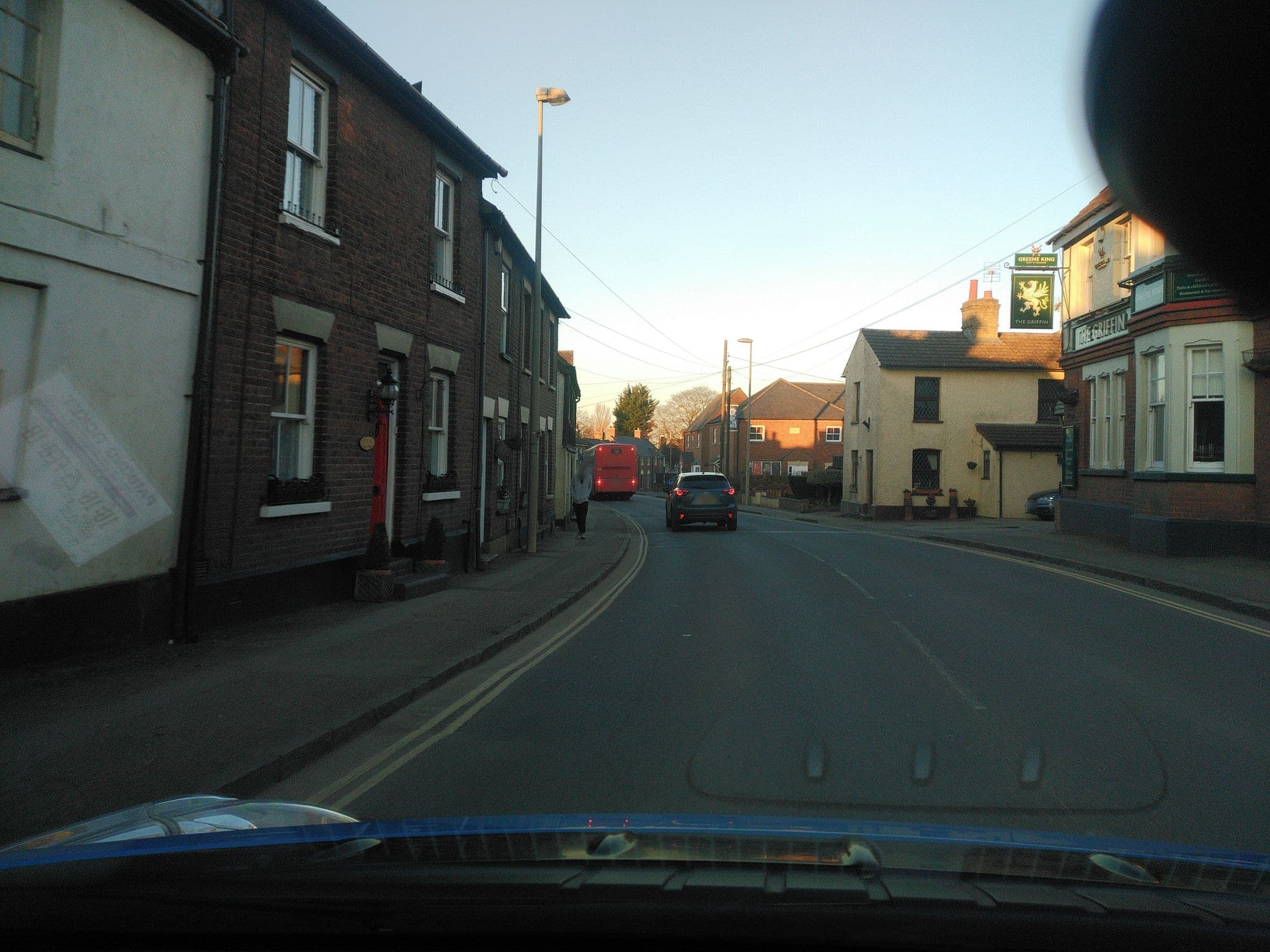 Street view near The Griffin, Toddington — © zymurgic (CC BY-SA · Mapillary)