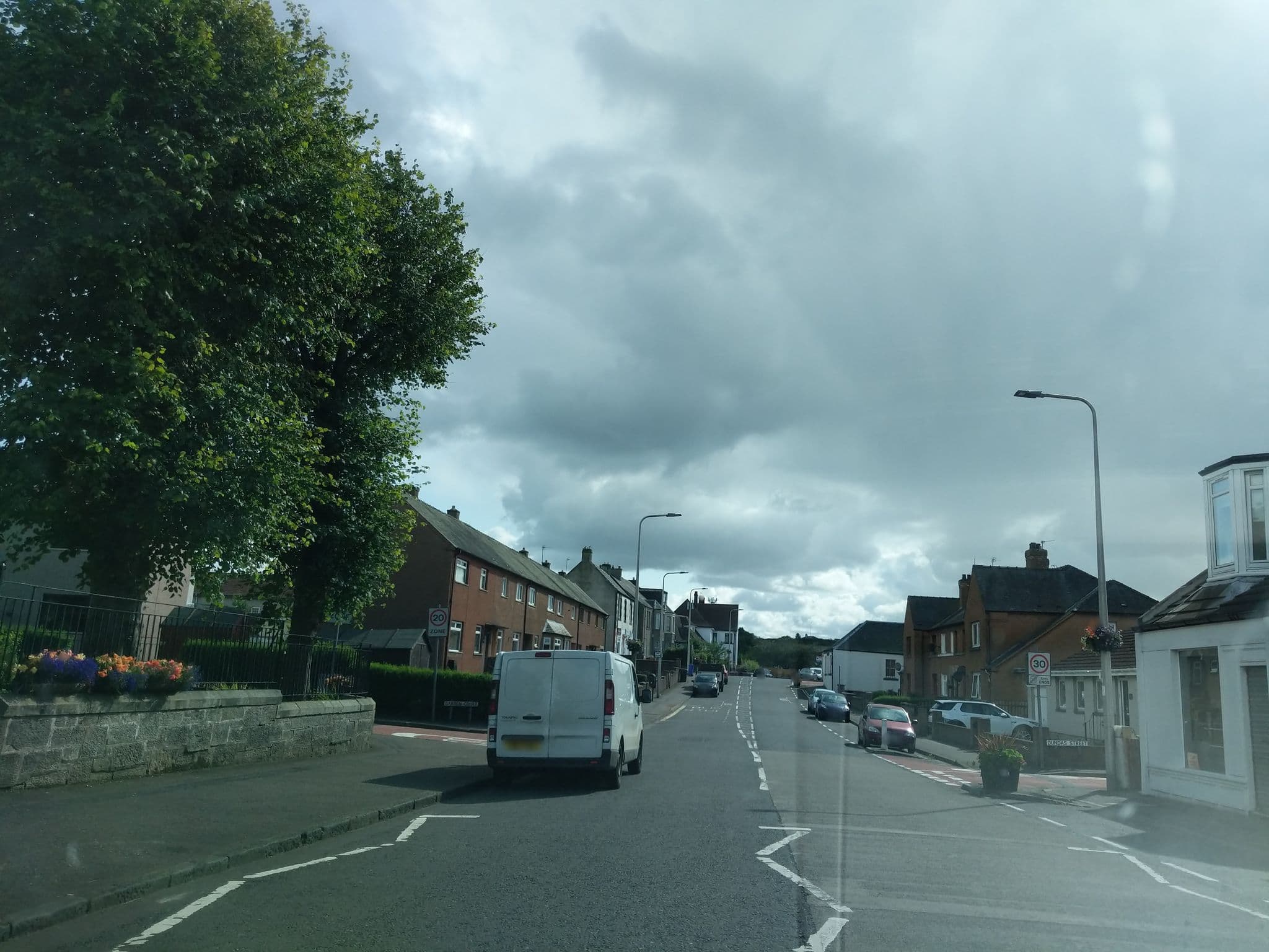 Street view near Churchview Cottage, Townhill — © ccbb7766 (CC BY-SA · Mapillary)