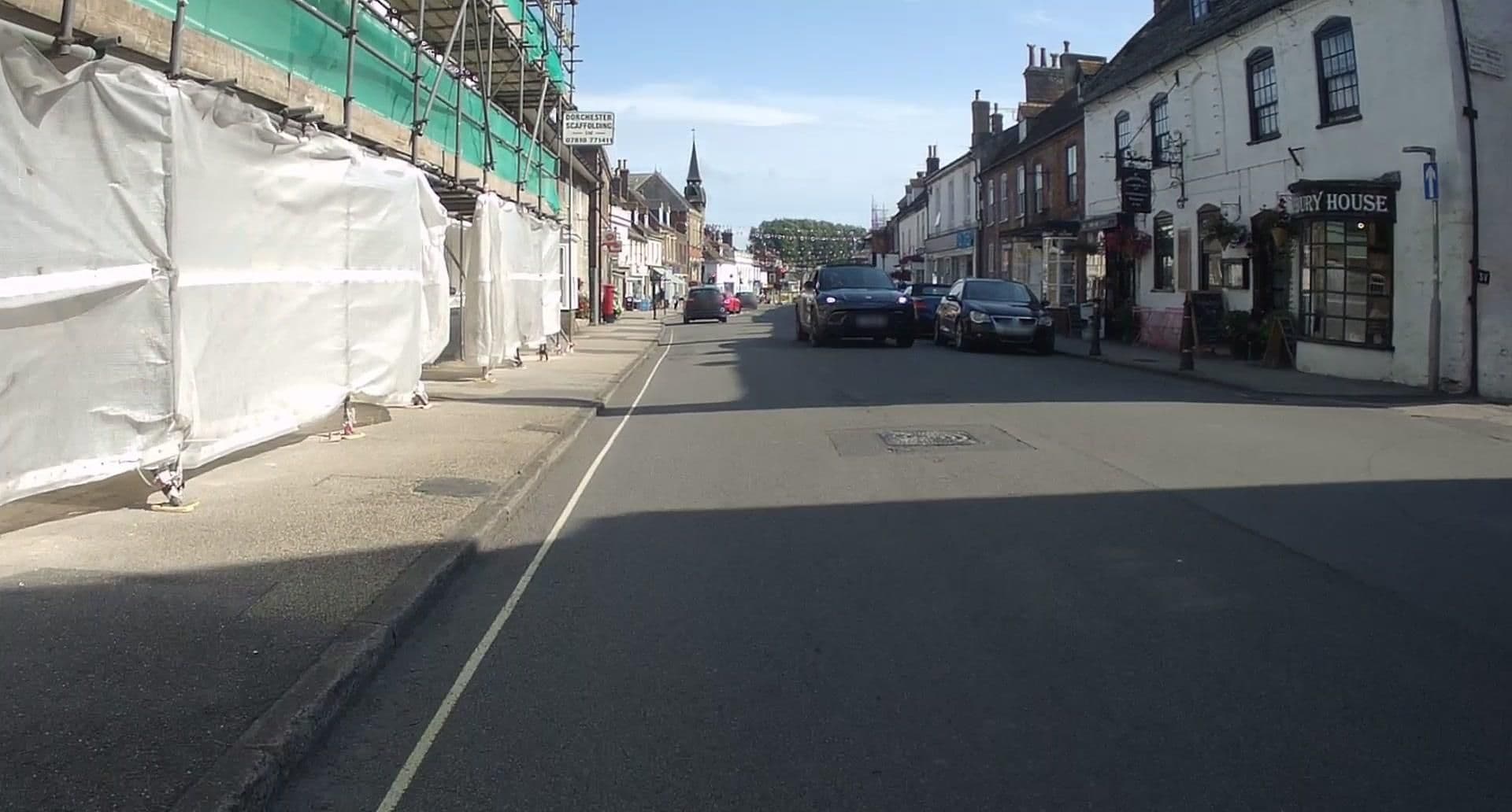 Street view near Anglebury House, Wareham — © jpennycook (CC BY-SA · Mapillary)