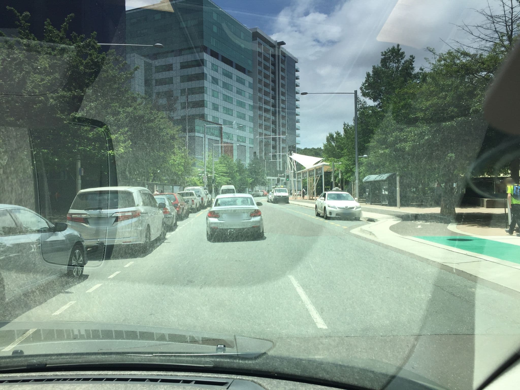 Street view near Meriton Suites Canberra, Canberra City — © gyrogordini (CC BY-SA · Mapillary)