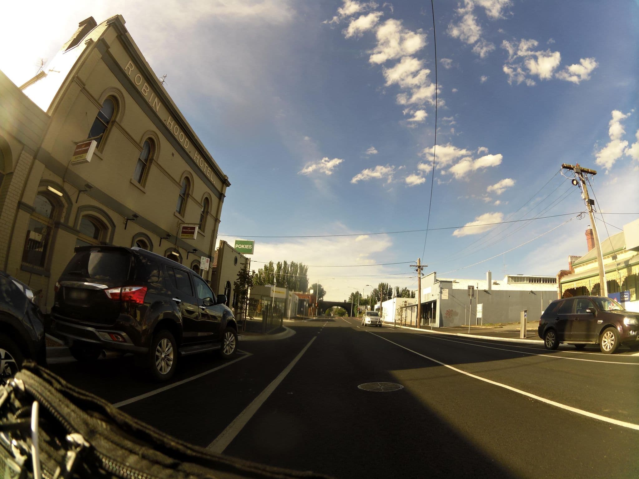Street view near Robin Hood Hotel, Ballarat East — © skillsy (CC BY-SA · Mapillary)