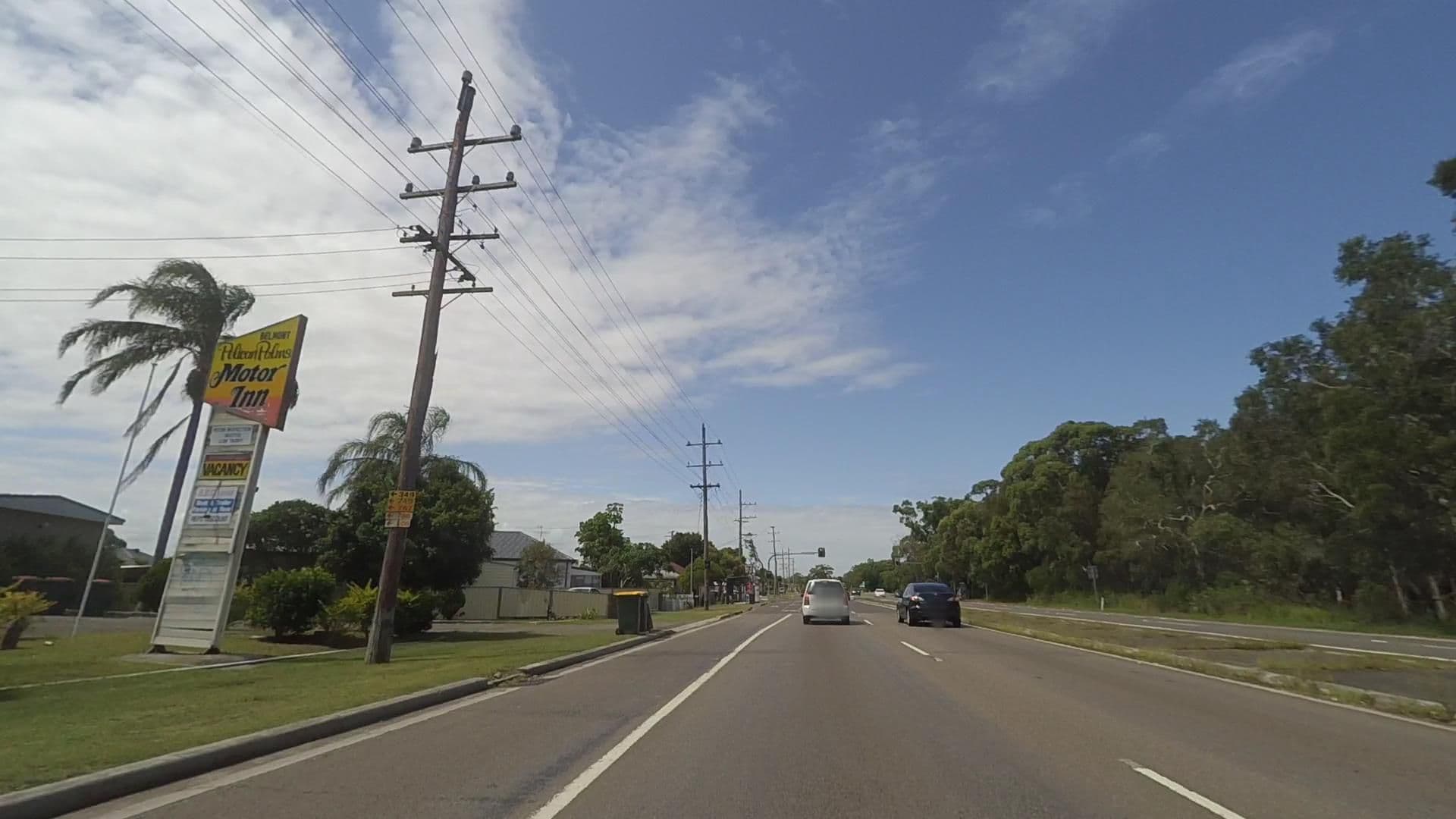 Street view near Belmont Palms Motel, Marks Point — © maxim75 (CC BY-SA · Mapillary)