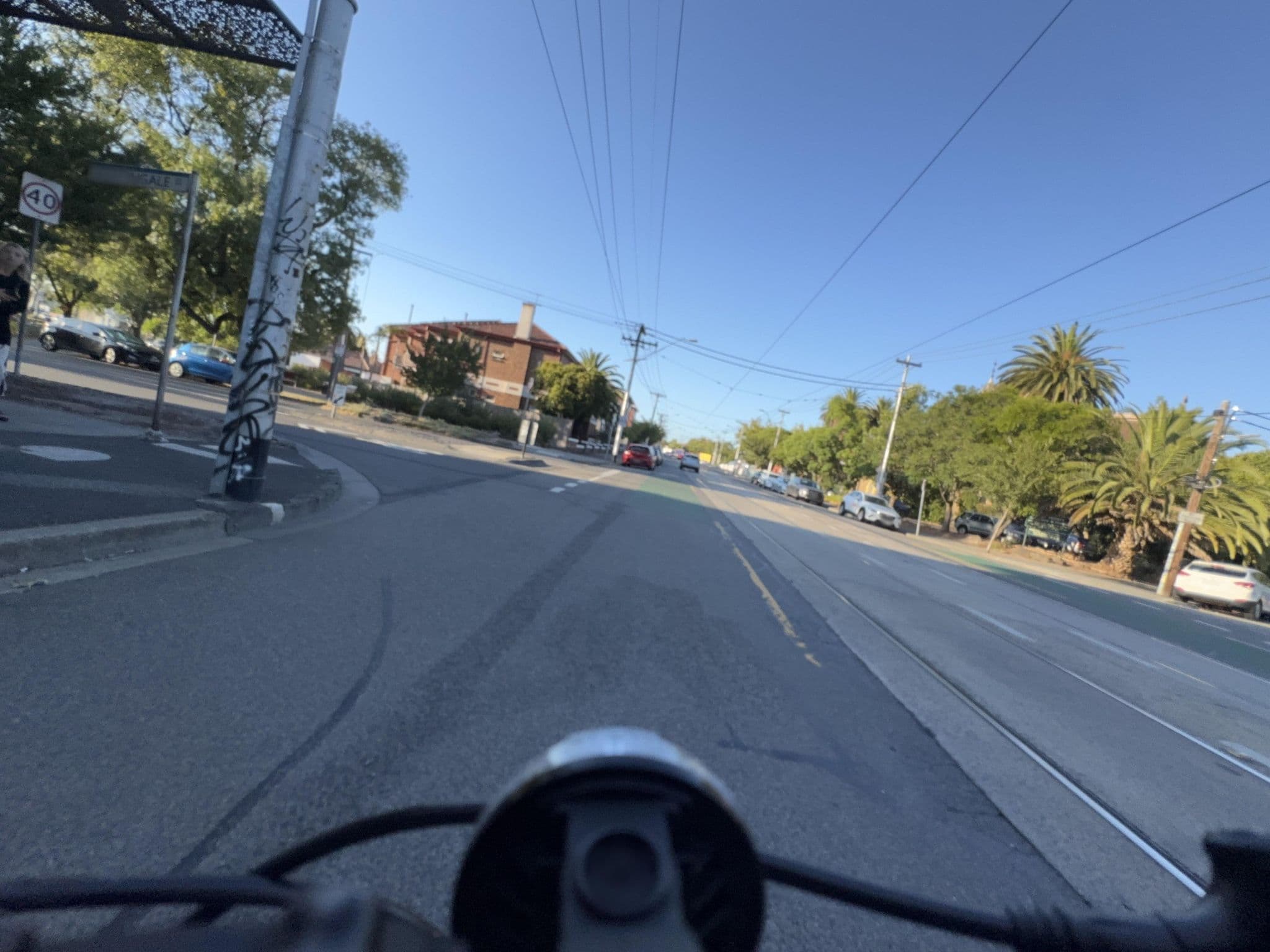 Street view near The Hamptons Apartments - St Kilda Apartment Hotel, Saint Kilda — © amallama (CC BY-SA · Mapillary)