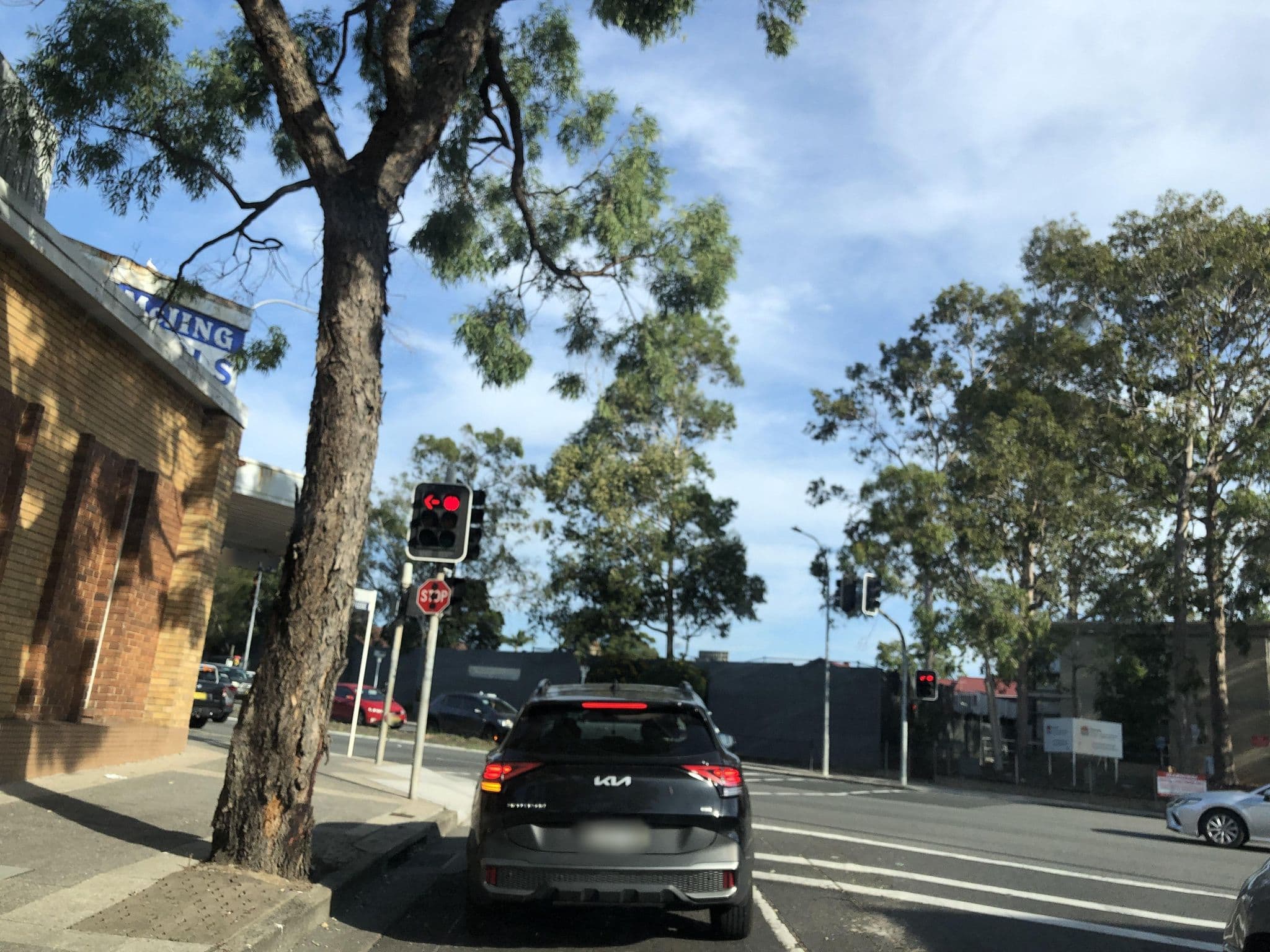 Street view near Angus Yagoona Lodge, Yagoona — © jlstudio (CC BY-SA · Mapillary)