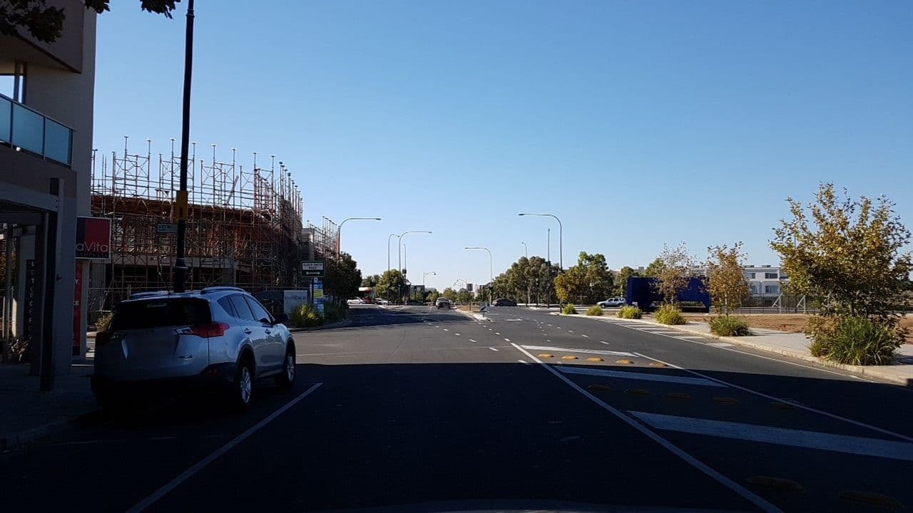 Street view near Quest Mawson Lakes, Mawson Lakes — © didz (CC BY-SA · Mapillary)