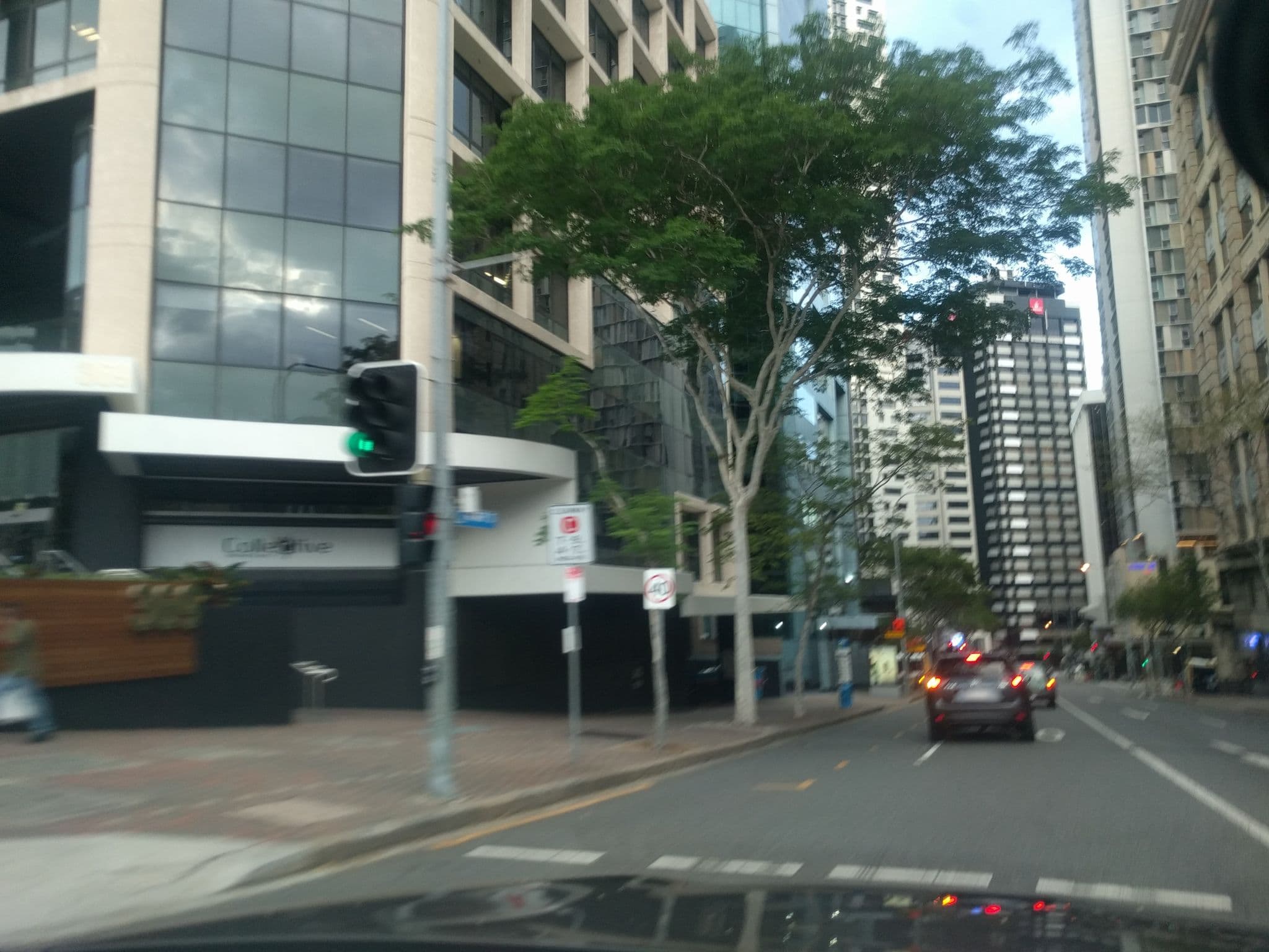 Street view near Oaks Brisbane Lexicon Suites, Brisbane — © davidbdean (CC BY-SA · Mapillary)