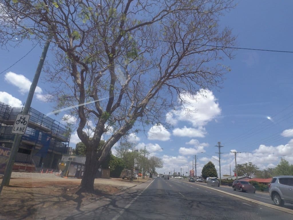 Street view near AVENUE MOTEL APARTMENTS, Centenary Heights — © mander (CC BY-SA · Mapillary)