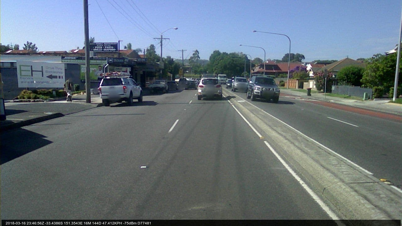 Street view near Elanora Hotel East Gosford, East Gosford — © bob3bob3 (CC BY-SA · Mapillary)