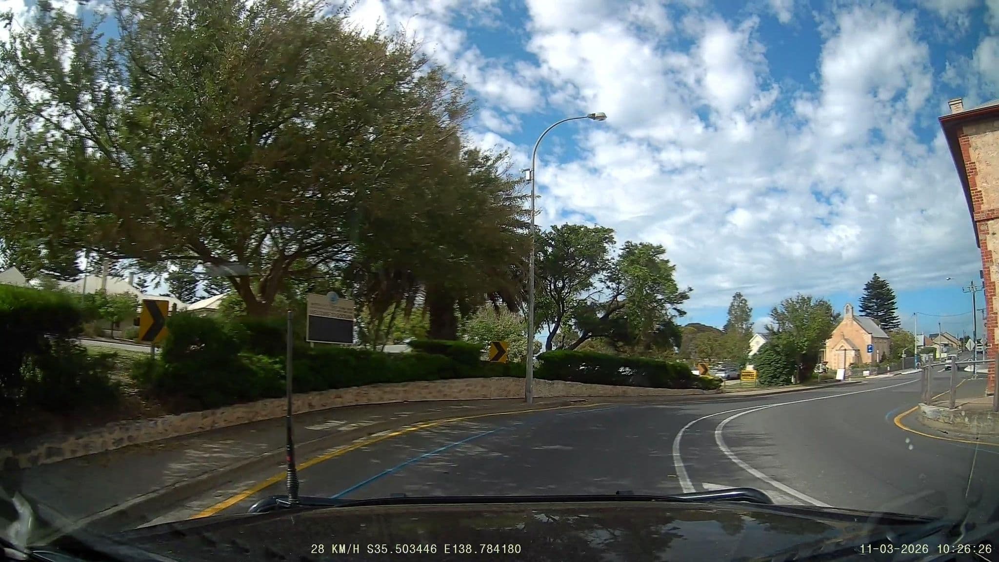 Street view near The Australasian Goolwa, Goolwa — © fizzie (CC BY-SA · Mapillary)