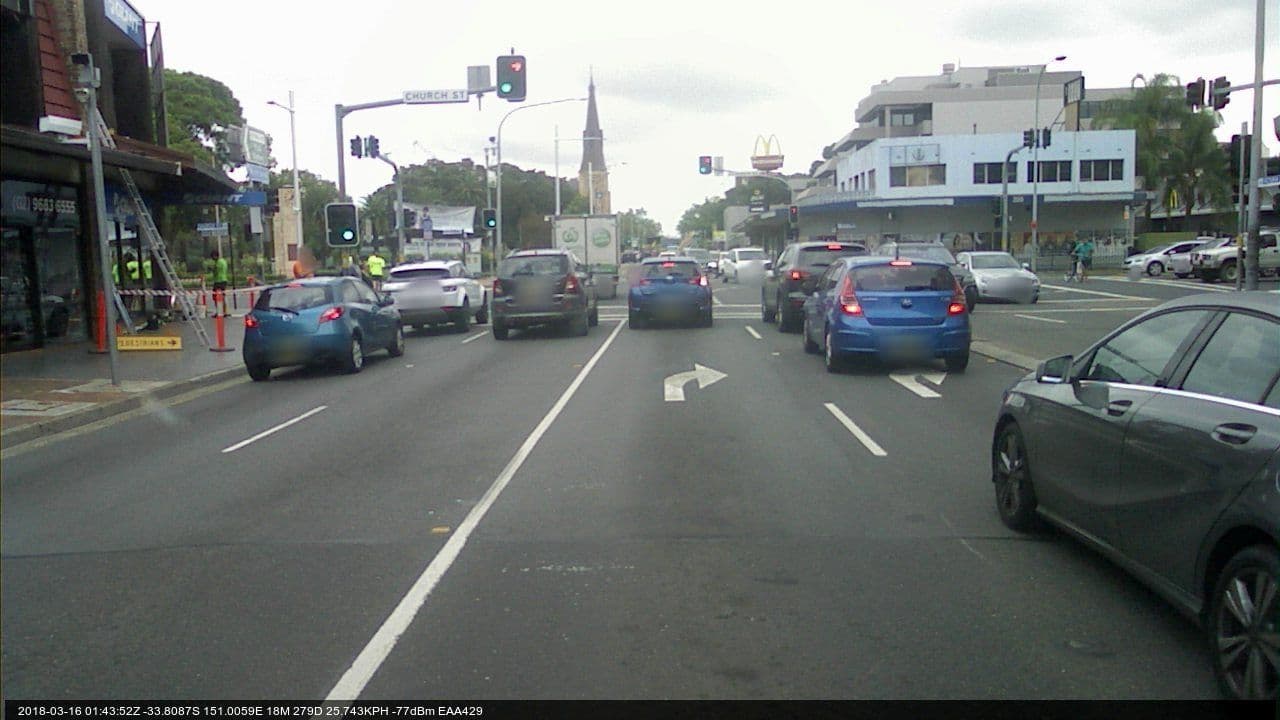 Street view near Foxoso Hospitality Private Limited, Parramatta — © bob3bob3 (CC BY-SA · Mapillary)