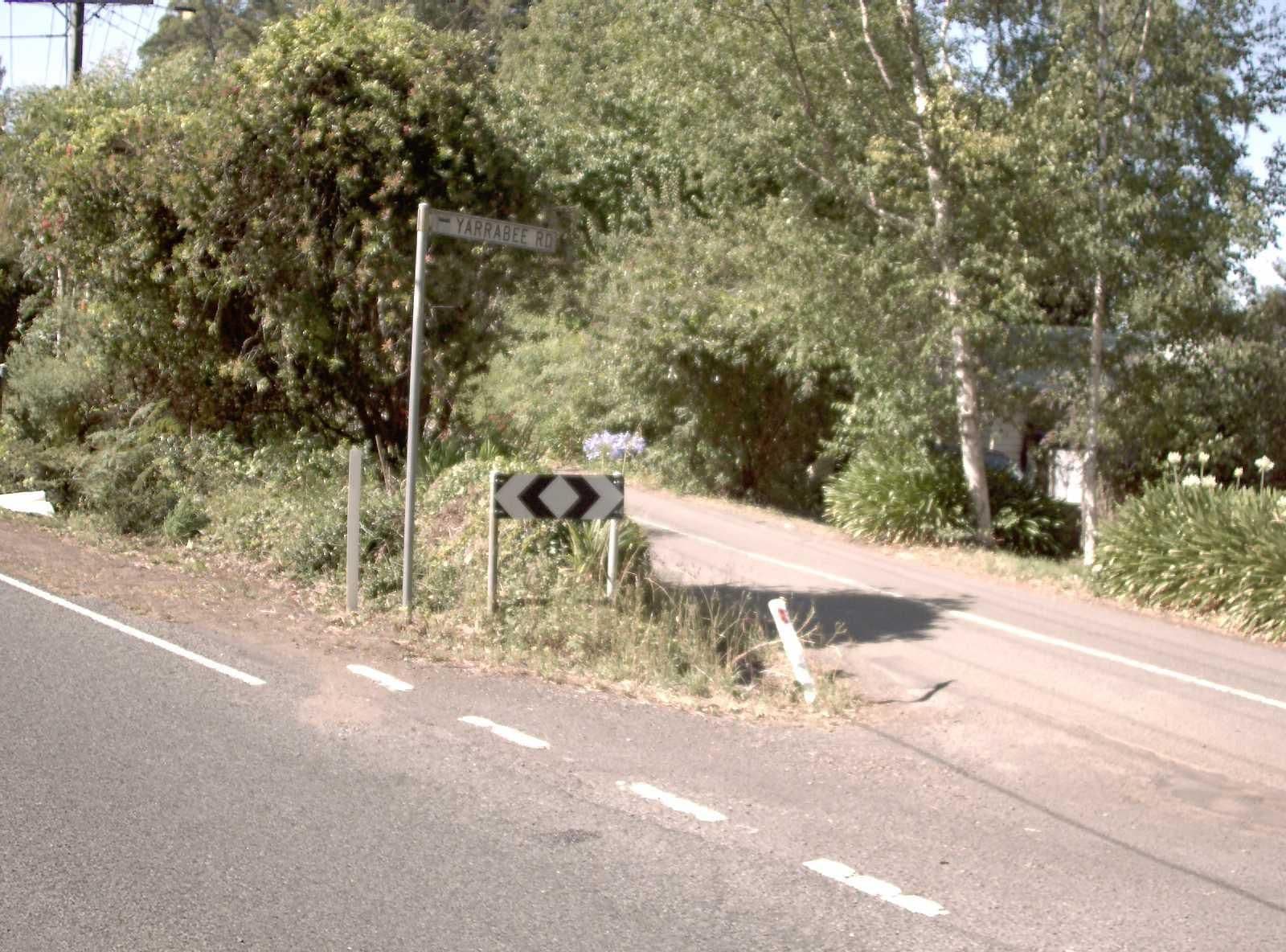 Street view near Romantic Retreat with Spa and Private Gardens - Entire Place, Mount Dandenong — © vicroads (CC BY-SA · Mapillary)