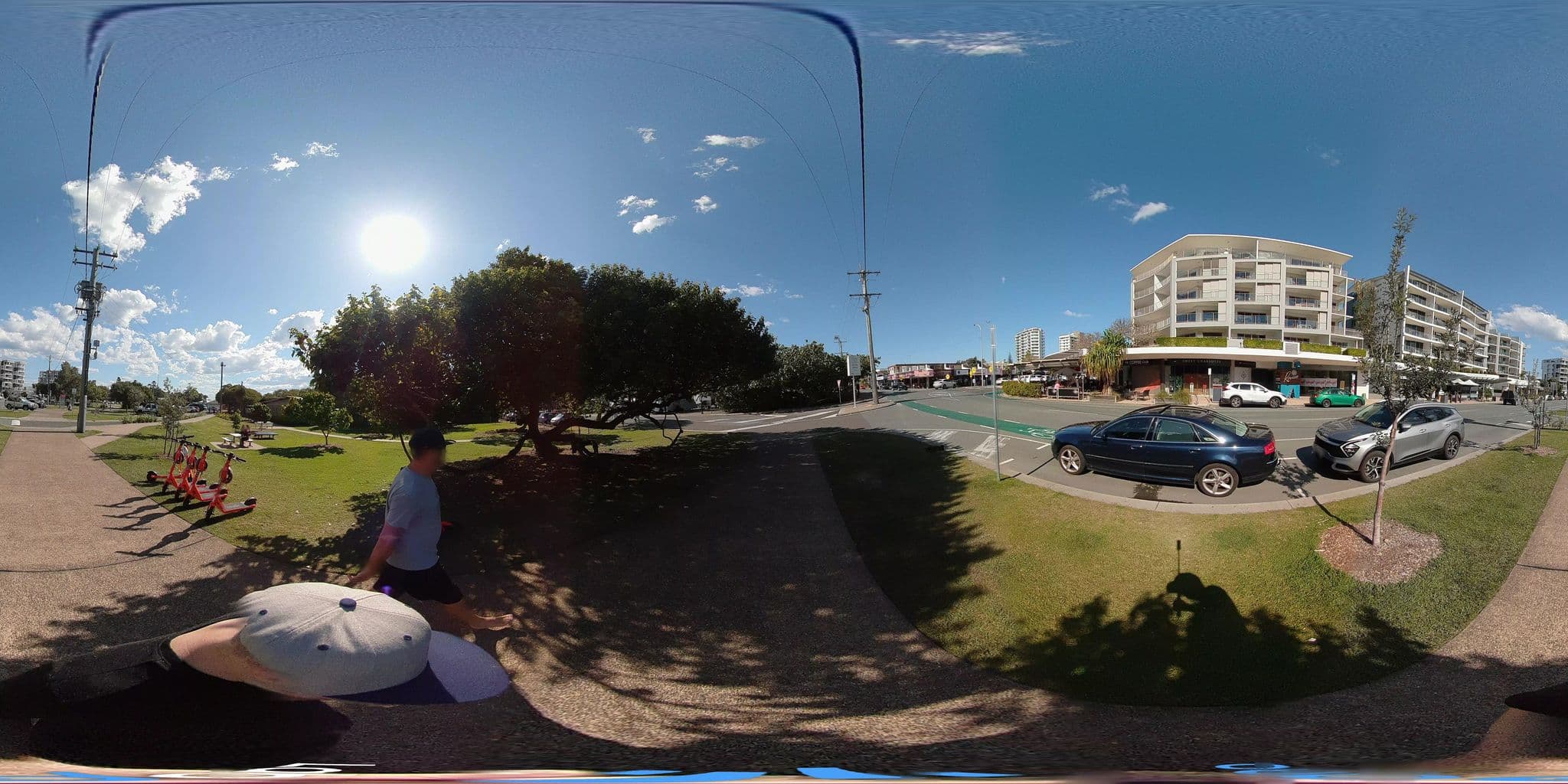 Street view near Rovera Apartments, Maroochydore — © LukeCWalton (CC BY-SA · Mapillary)