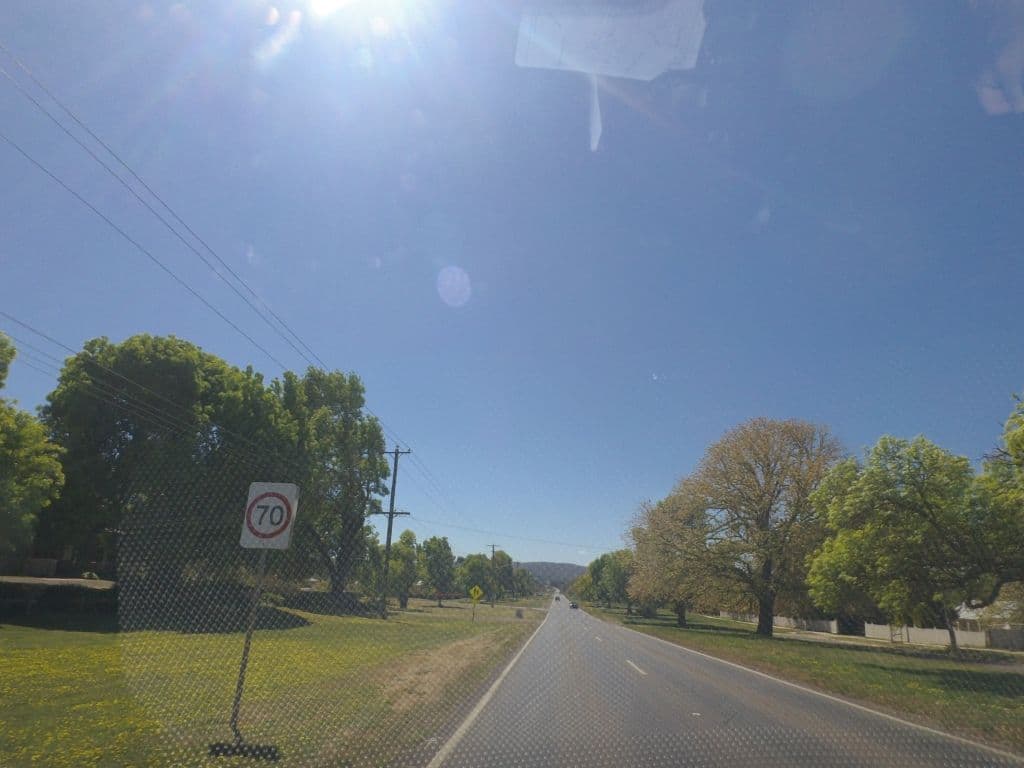 Street view near Lancefield Guest House, Lancefield — © mander (CC BY-SA · Mapillary)
