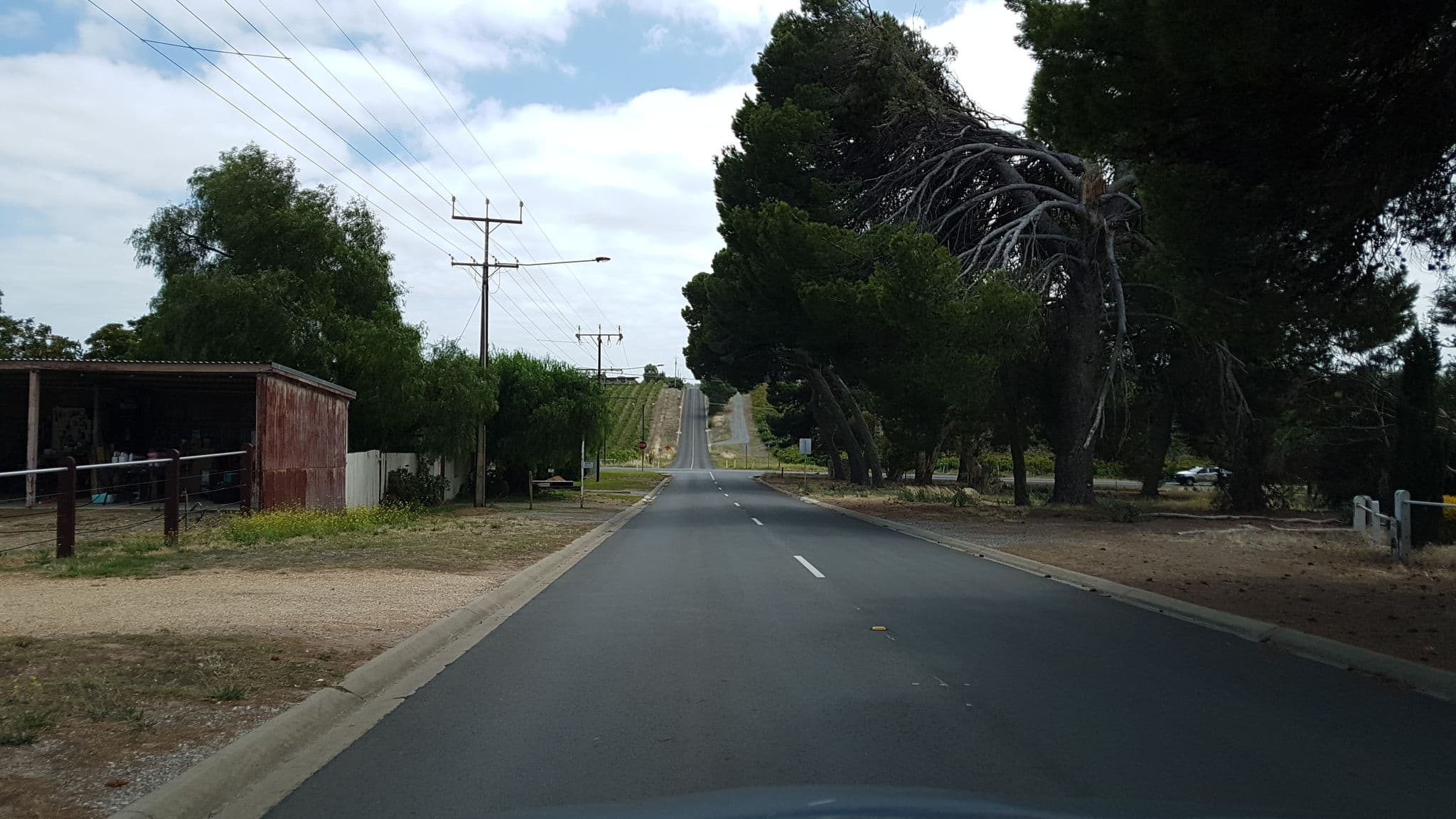Street view near Grape Pickers Cottages, McLaren Vale — © didz (CC BY-SA · Mapillary)
