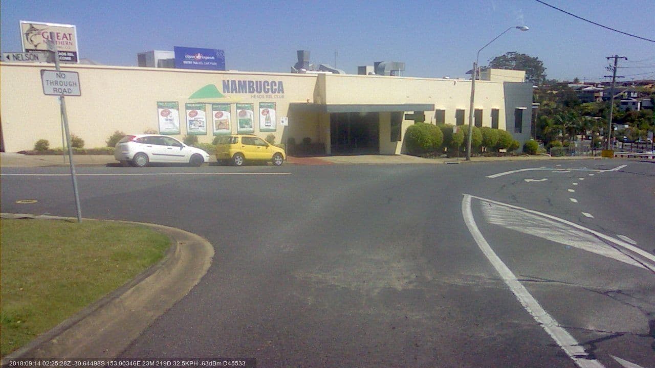 Street view near Motel Miramar, Nambucca Heads — © bob3bob3 (CC BY-SA · Mapillary)