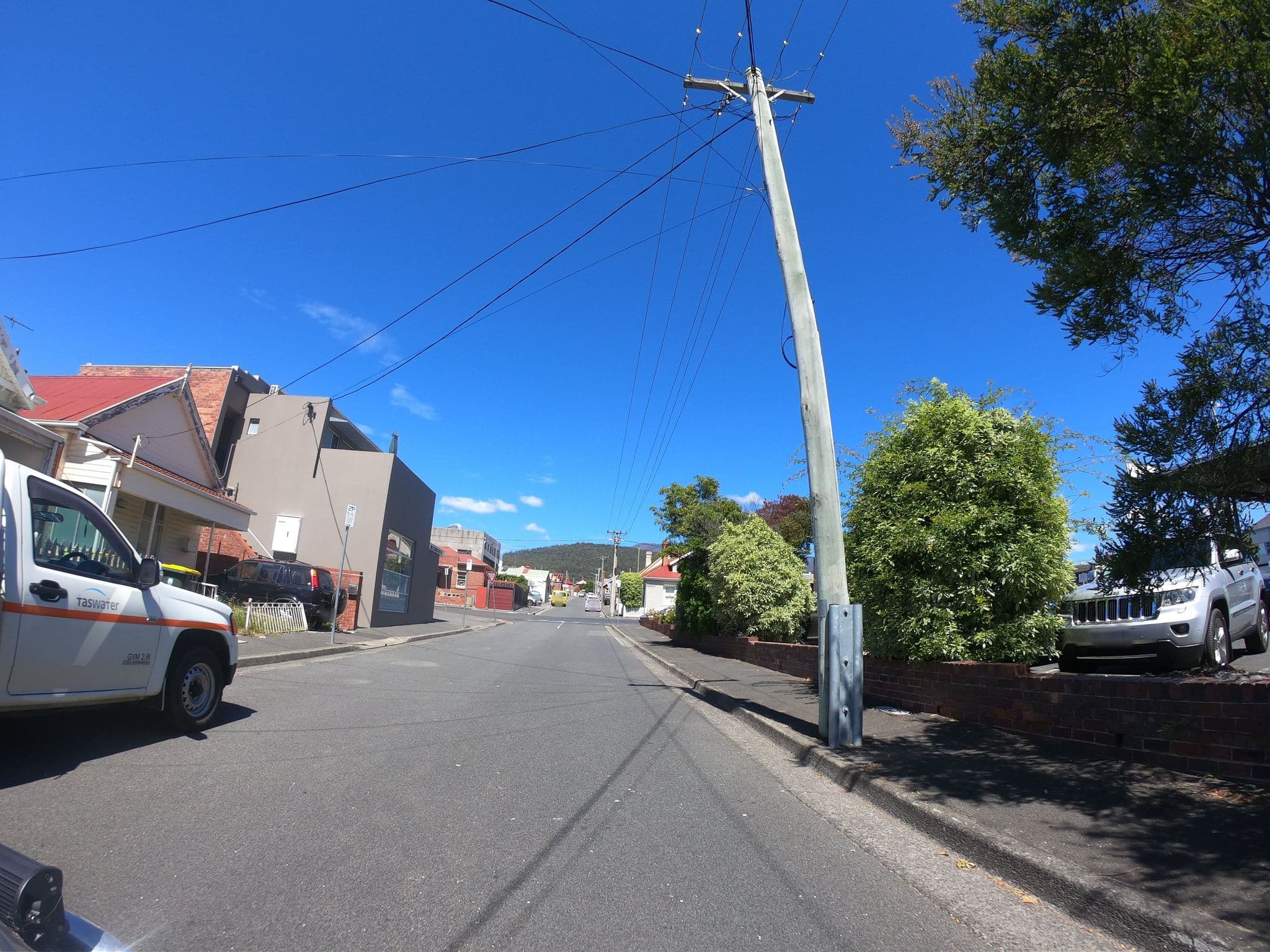 Street view near Black Buffalo Hotel, North Hobart — © tastrax (CC BY-SA · Mapillary)