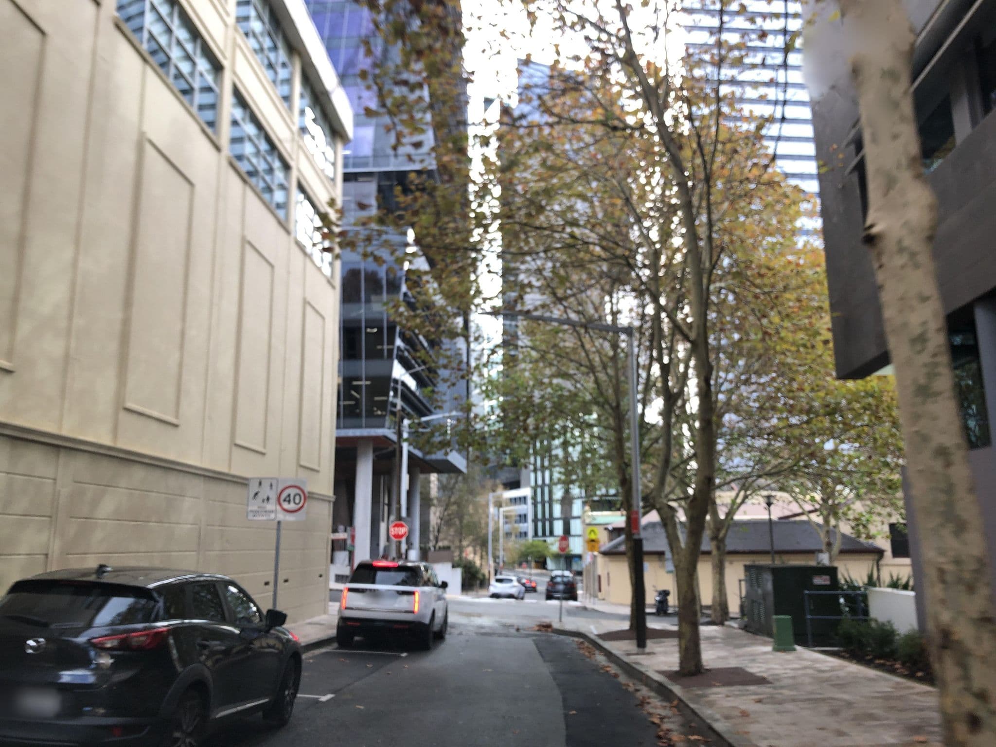 Street view near Mary Mackillop Place, North Sydney — © jlstudio (CC BY-SA · Mapillary)